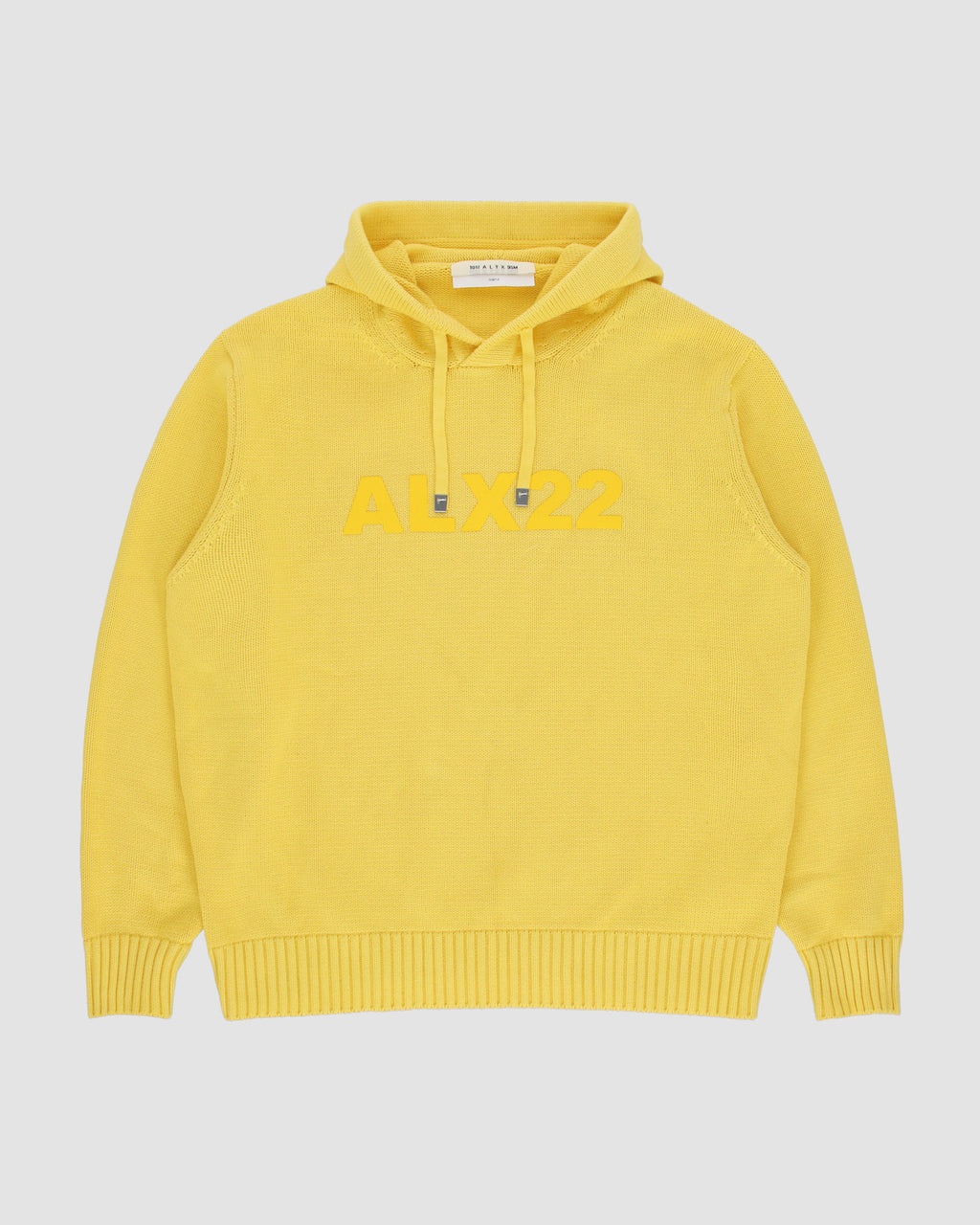 TREATED LOGO KNIT HOODED SWEATER - 8