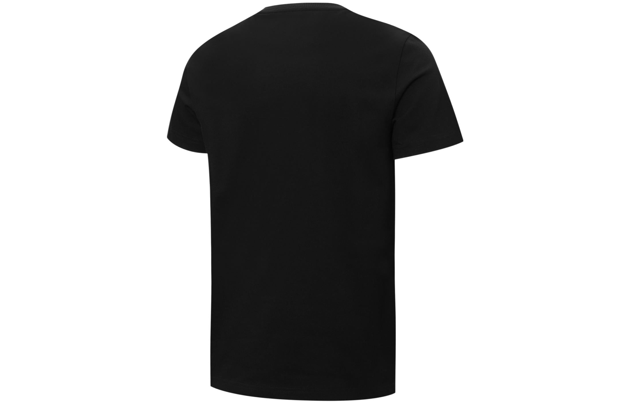 PUMA Colorful Logo T-Shirt 'Black' 534990-01 - 2
