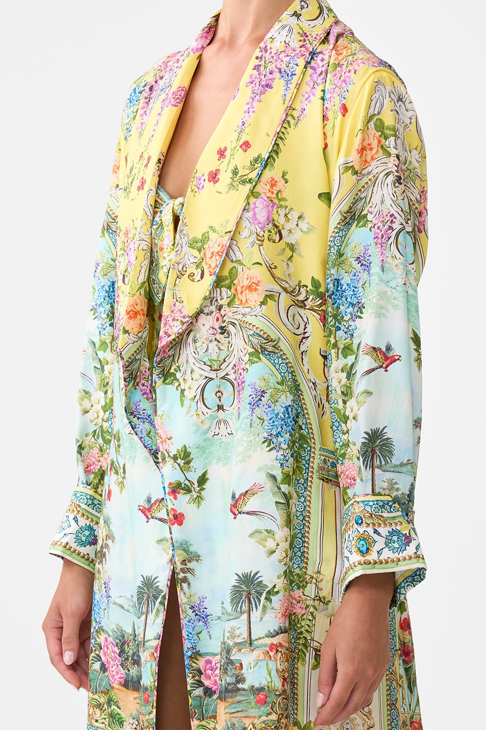 LONG ROBE WITH TIE - 5