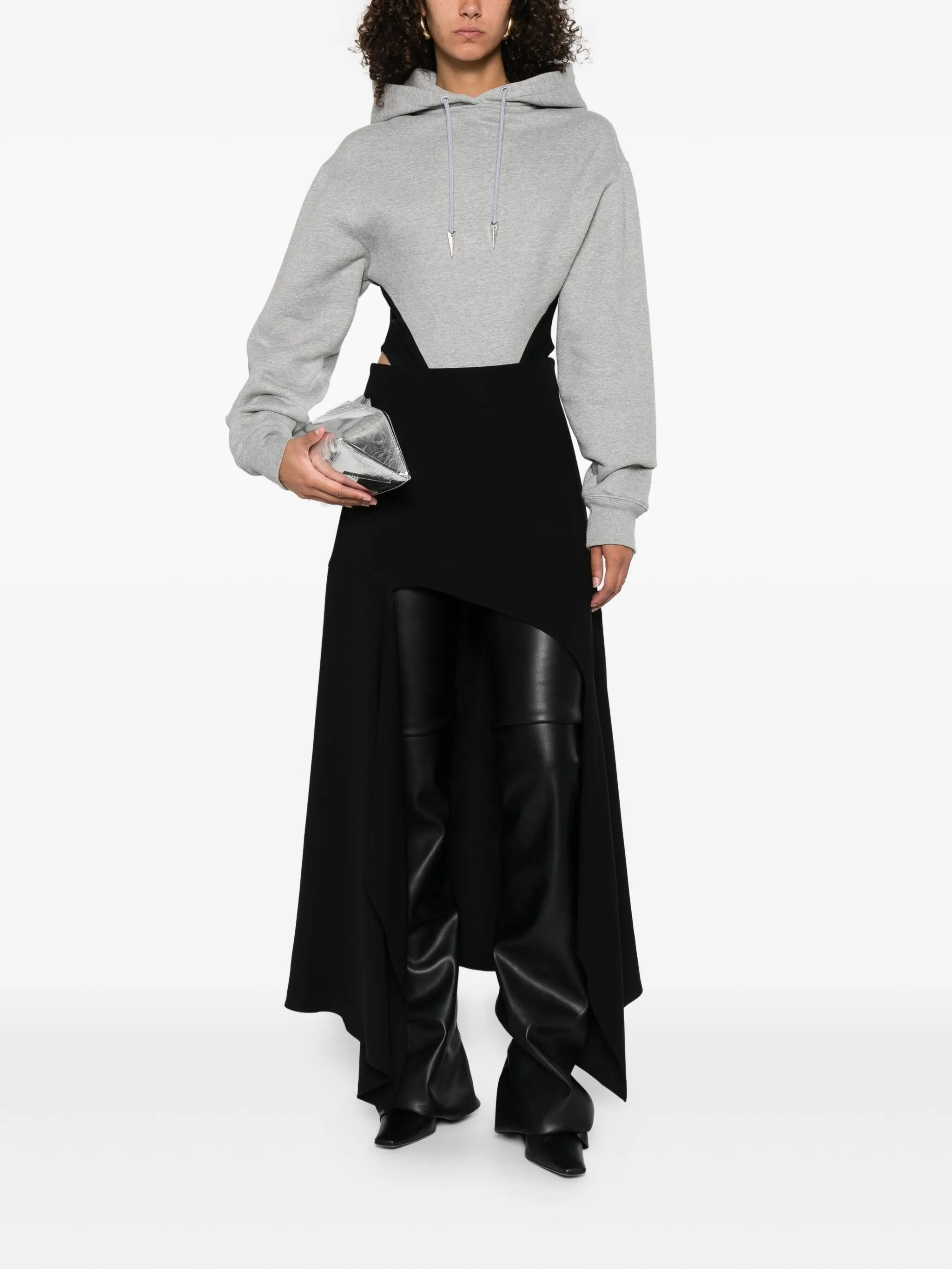 Mugler Hooded Bodysuit - 2