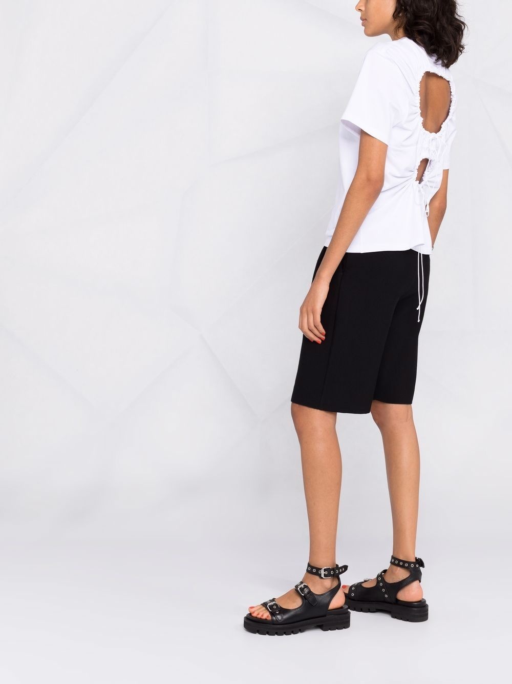 cut-out rear-tie top - 4