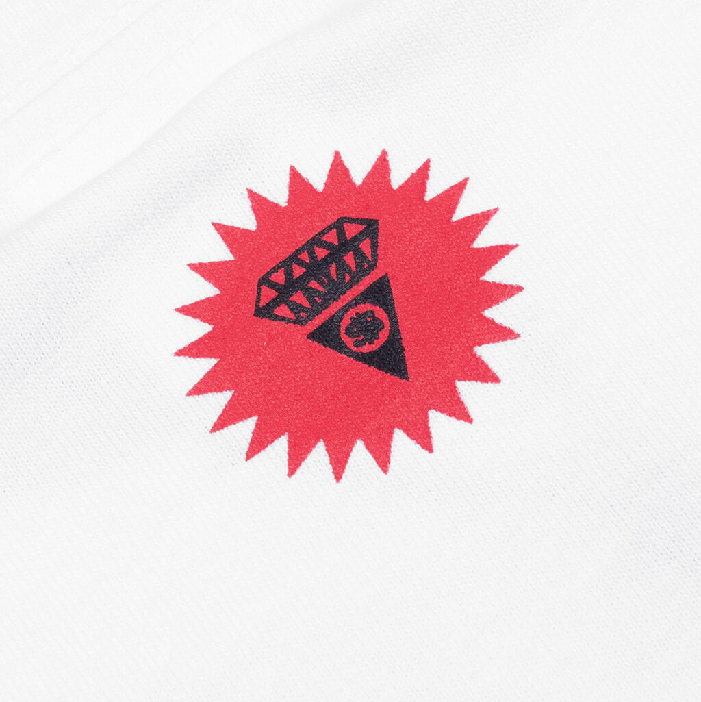 BASKETCASE S/S TEE - WHITE - 4