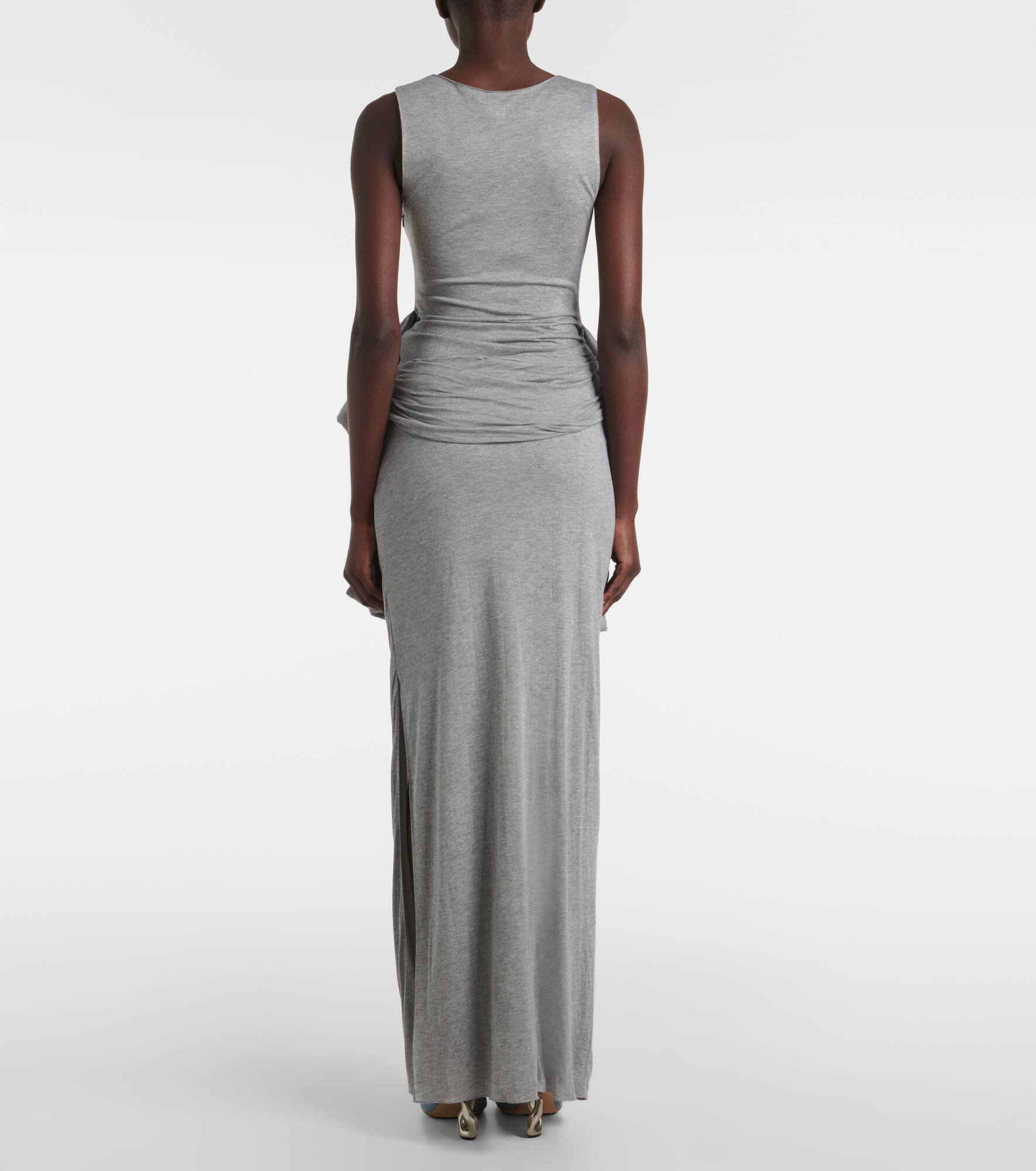 Bow-detail maxi dress - 3