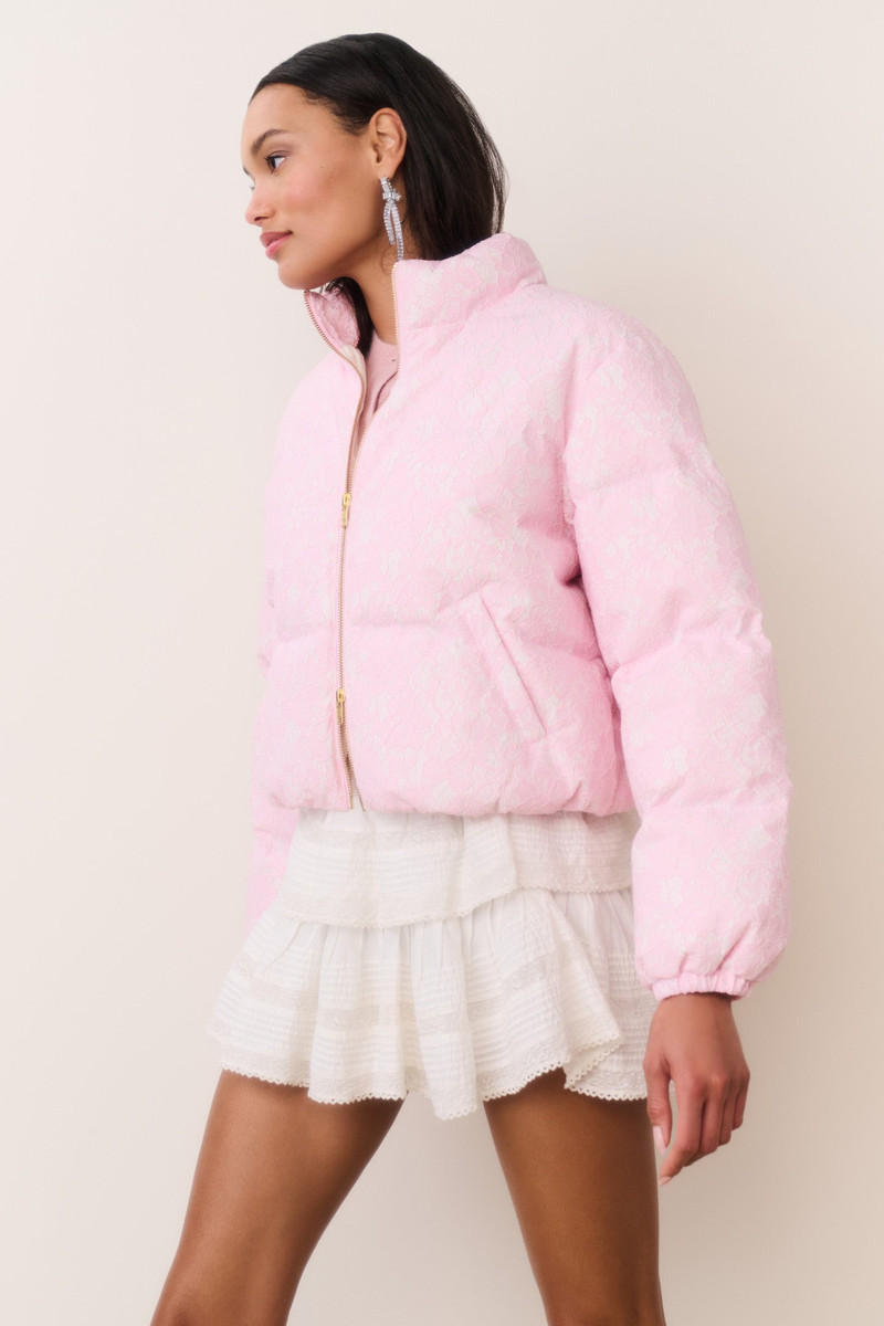 Celesta Lace Puffer Jacket 4