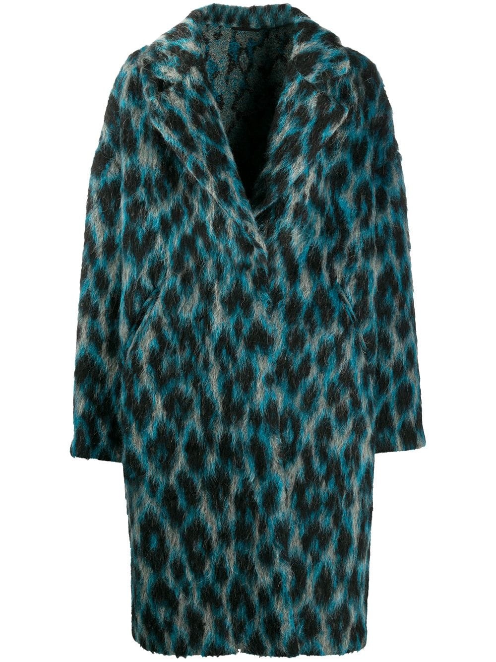 Alberta leopard-print coat - 1