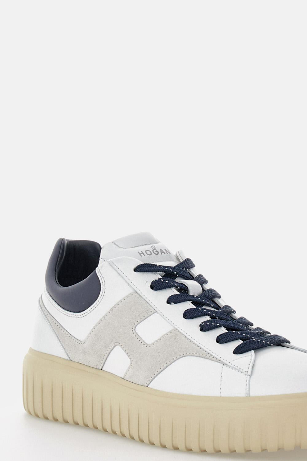 H SLASH LACE-UP SHOE - 4