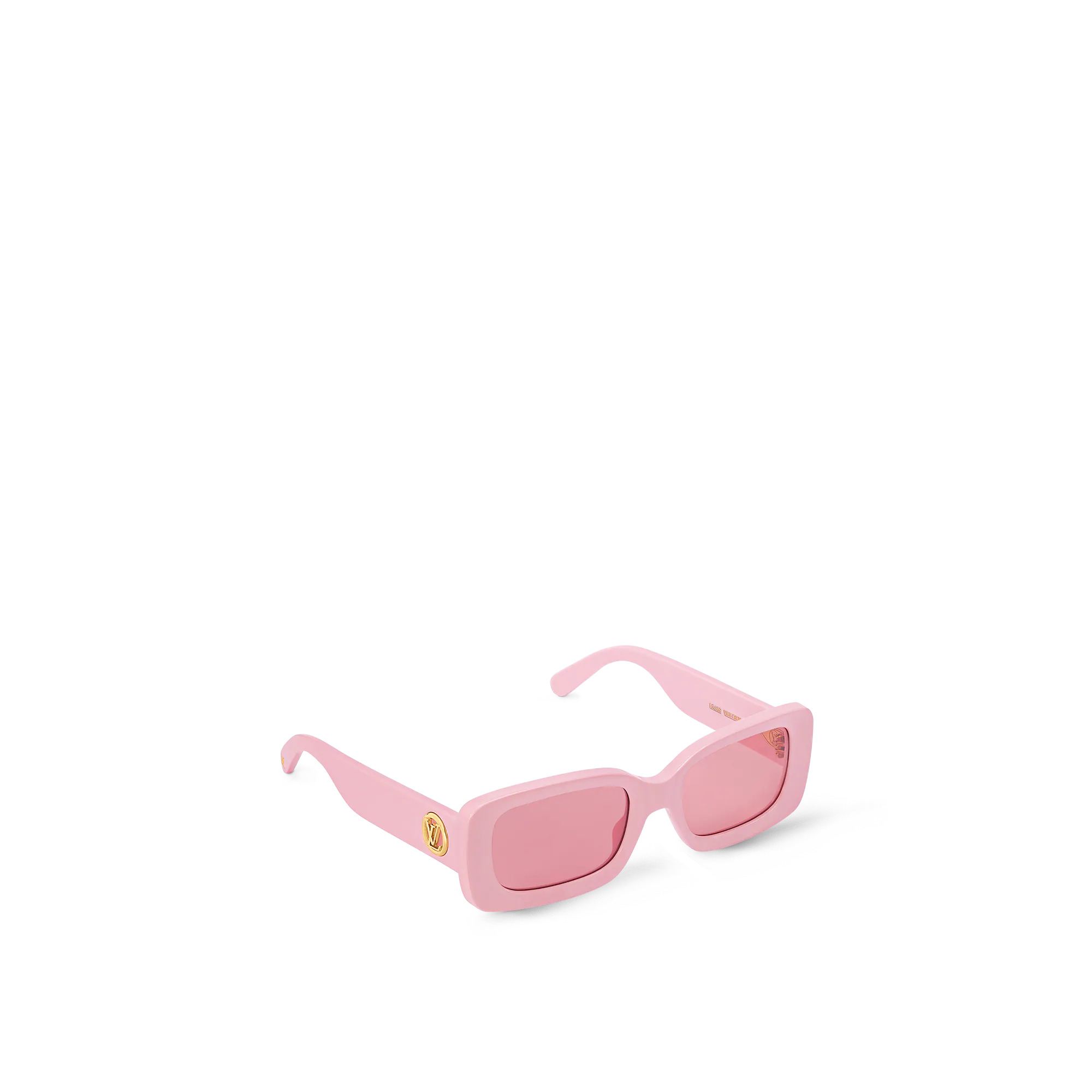 LV Circle Rectangle Sunglasses - 3