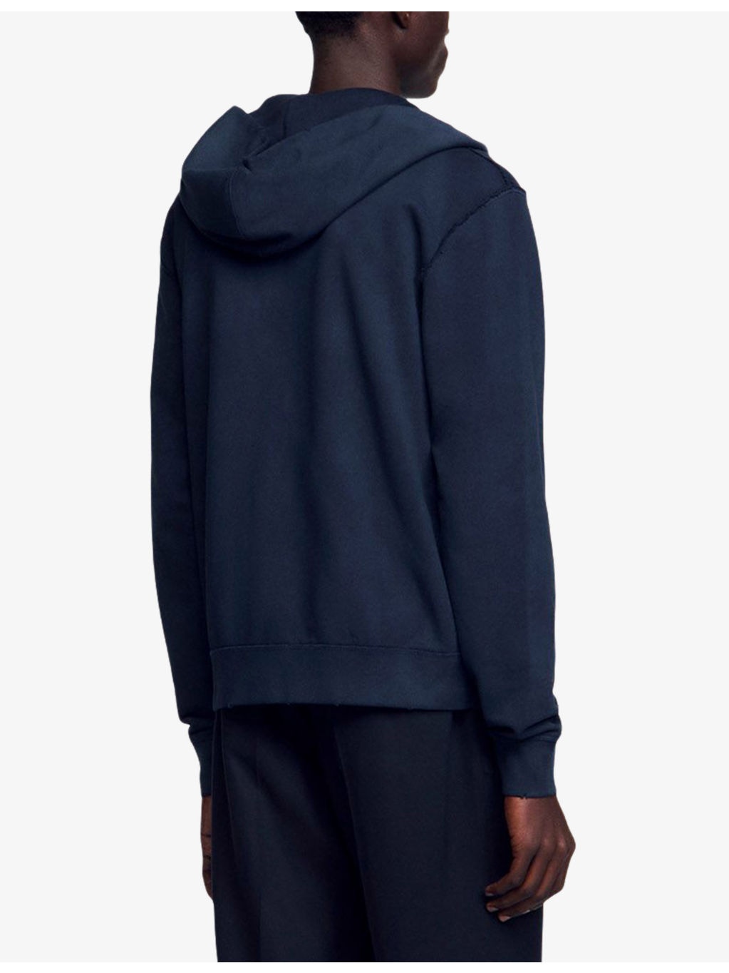 Zip-Up Relaxed-Fit Cotton Hoody - 4