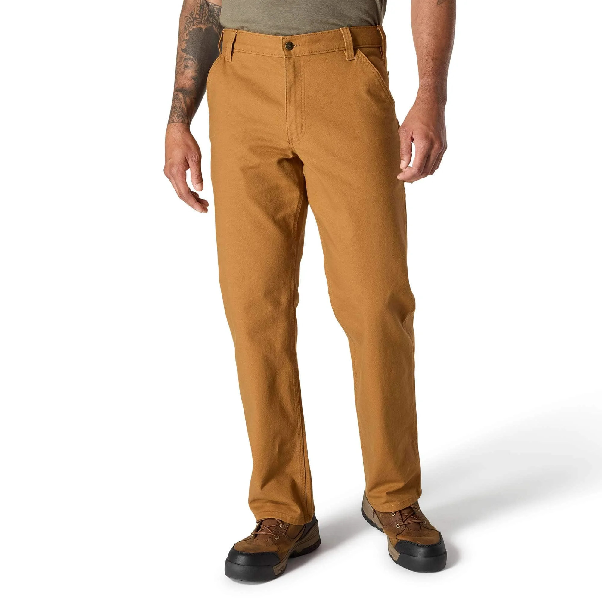 Relaxed Straight Rugged Flex™ Duck Dungaree - 1