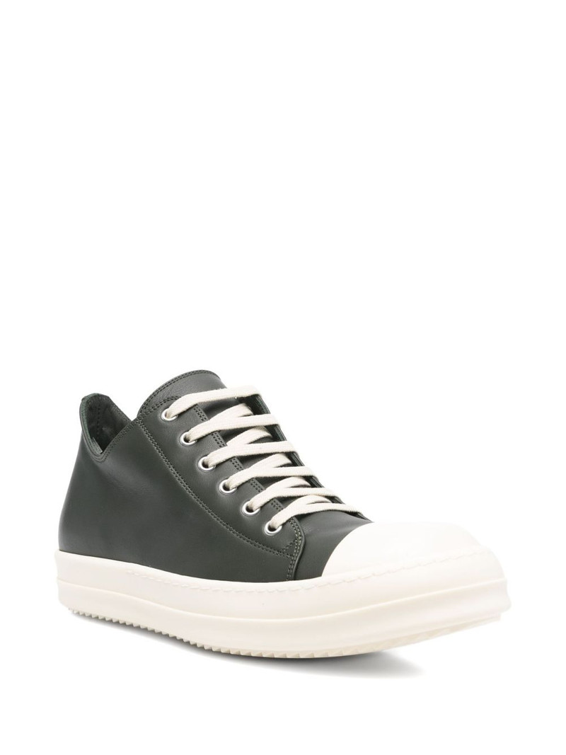 Rick Owens leather sneakers outlook