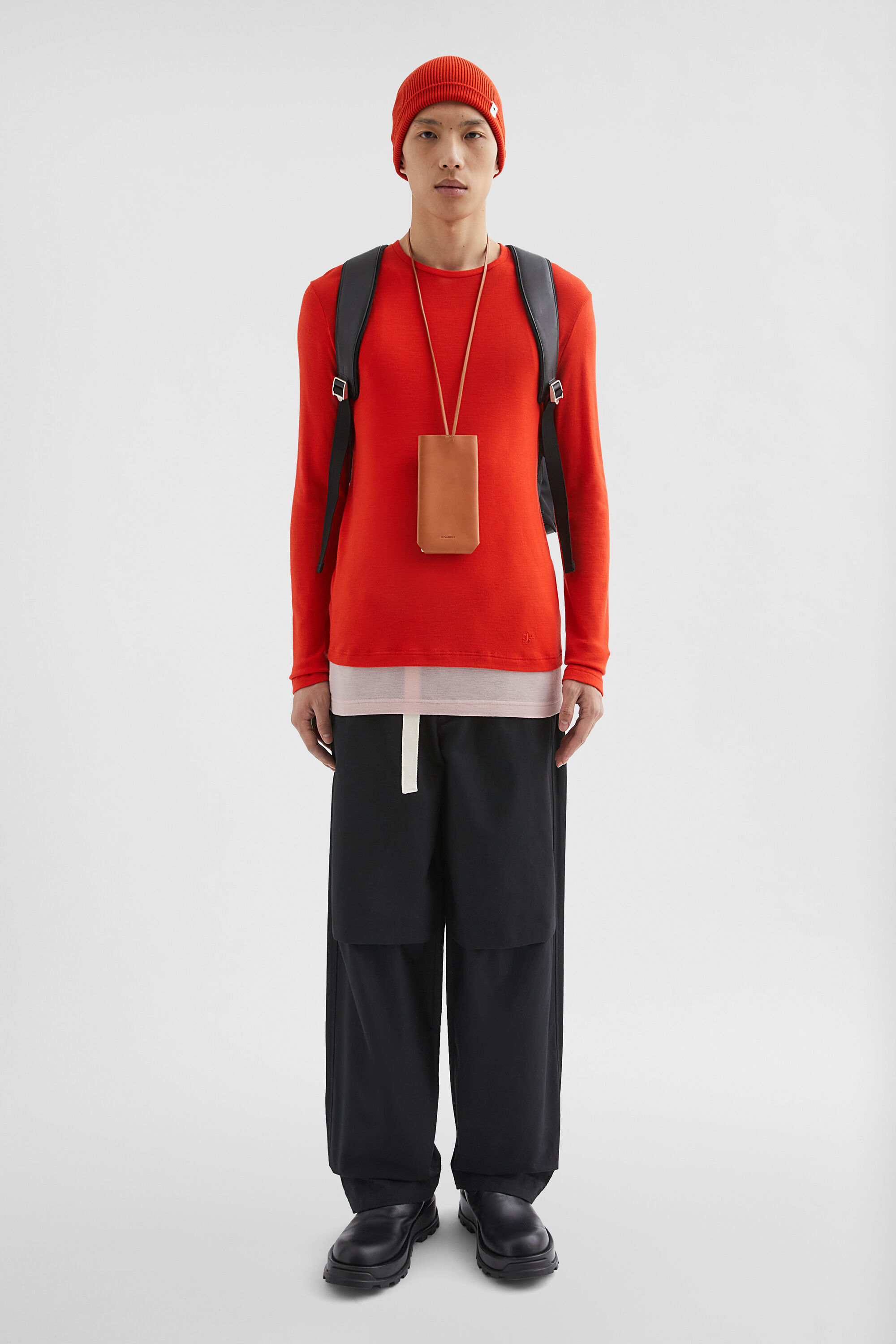Lightweight Wool Layered T-Shirt - 3