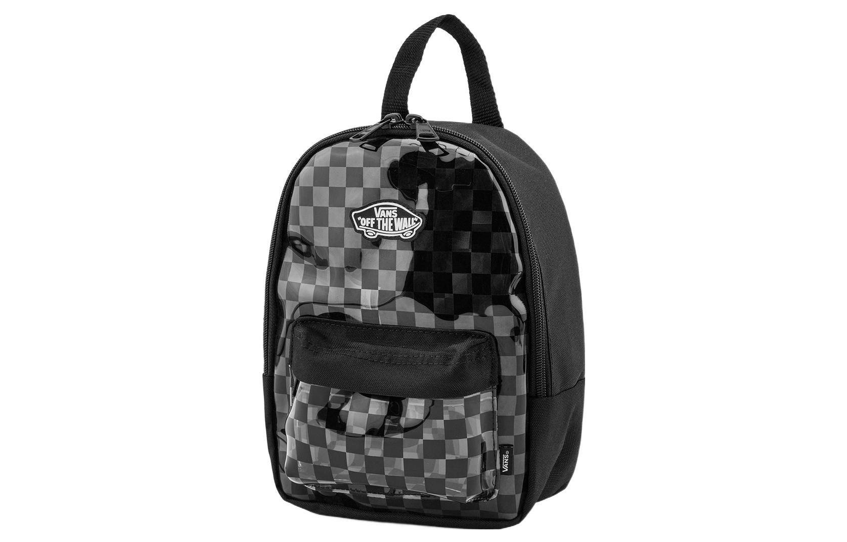(WMNS) Vans Check Me Out Mini Backpack 'Black' VN0A5LHHBLK - 2
