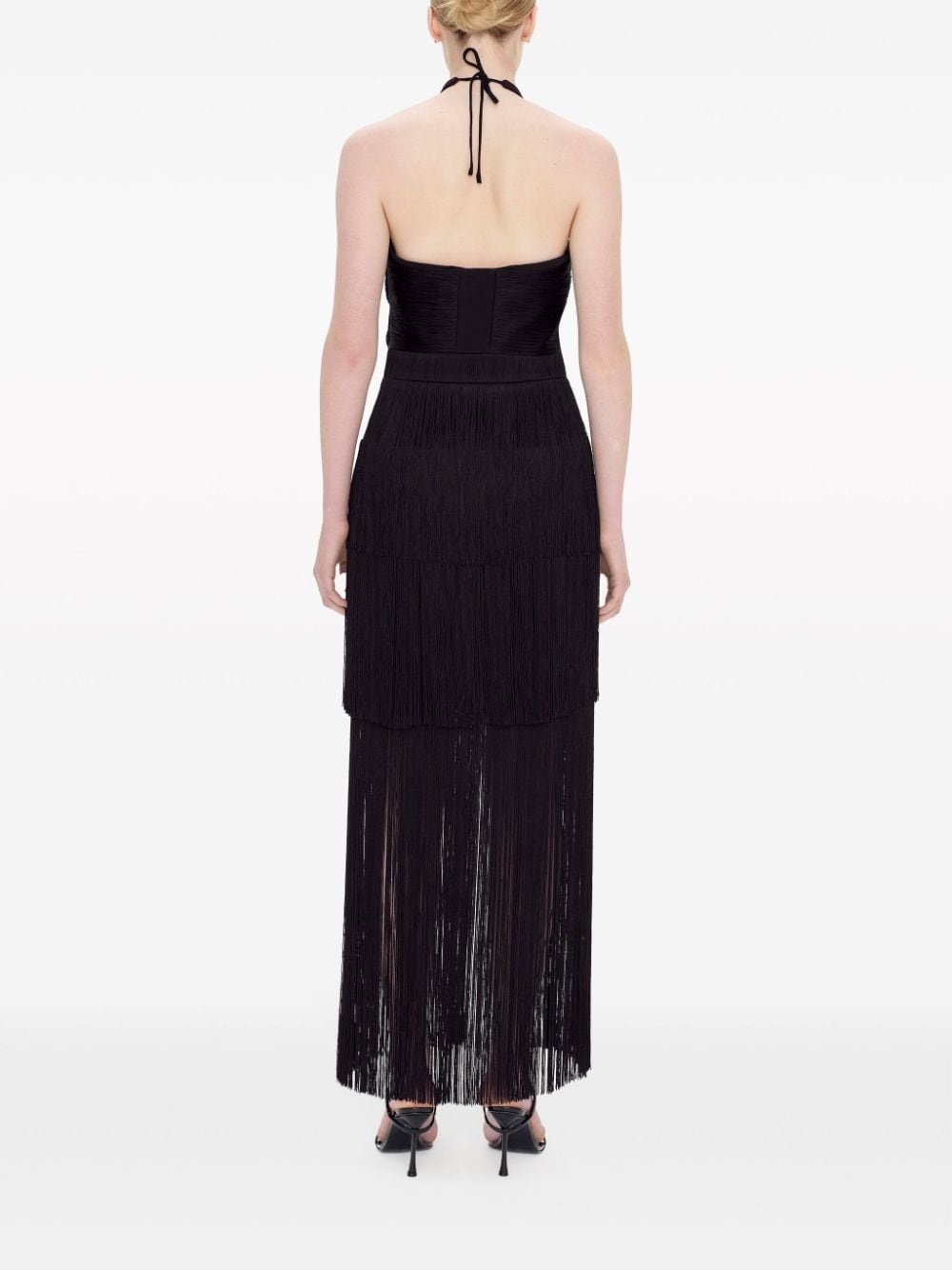 Baldwin fringed maxi dress - 4