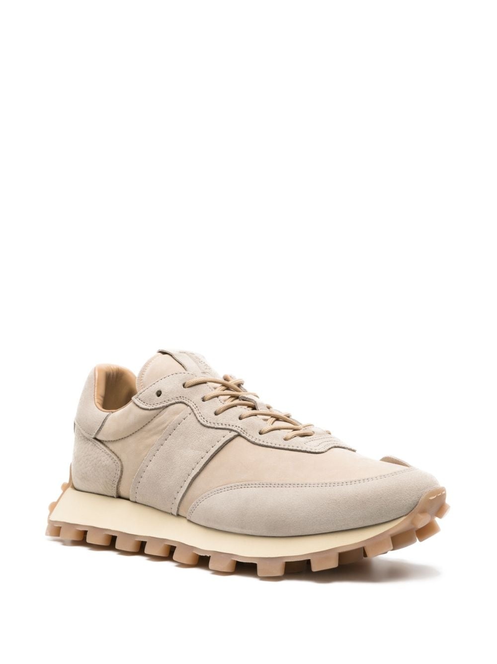 1T panelled suede sneakers - 2