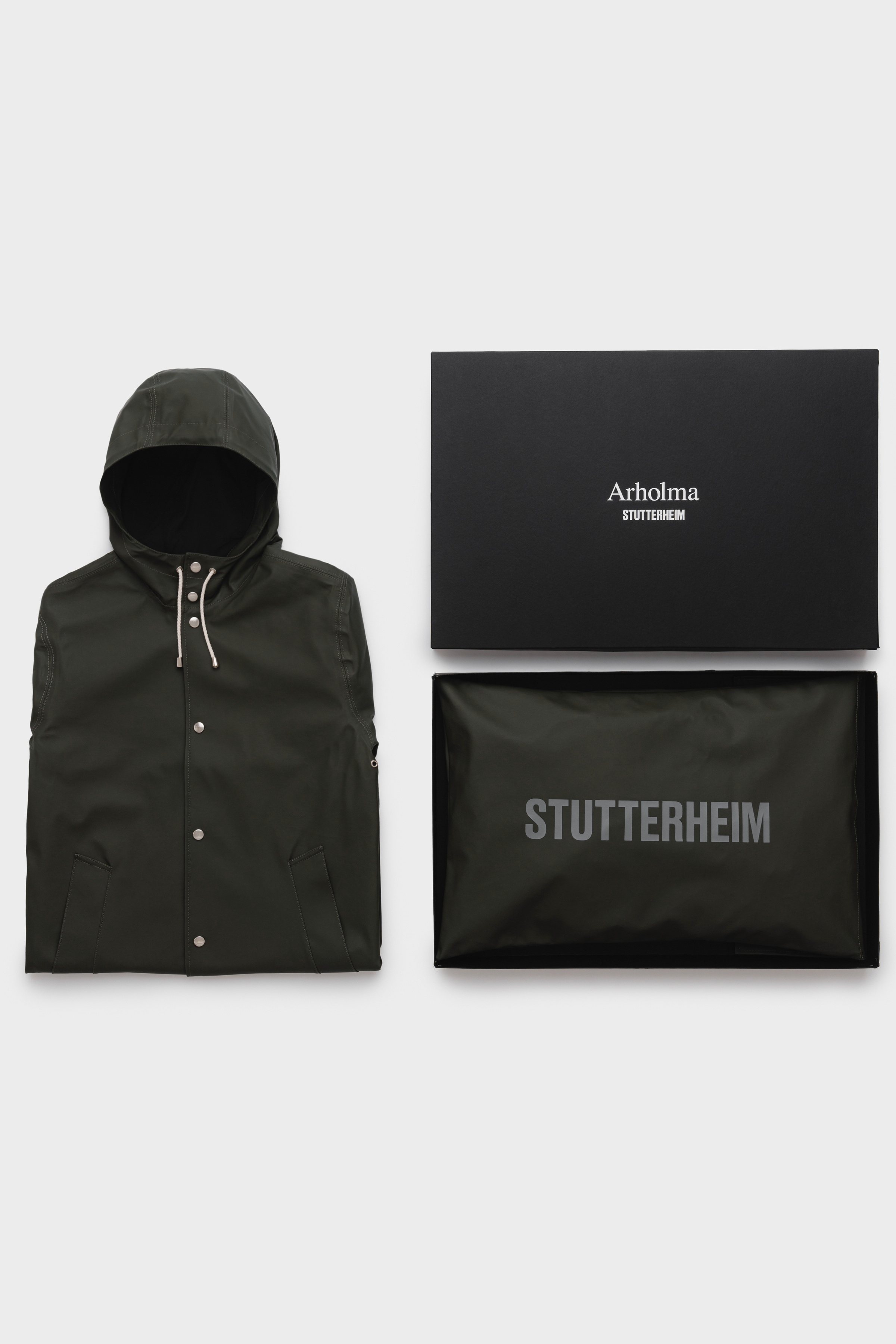 Arholma Raincoat Green - 12