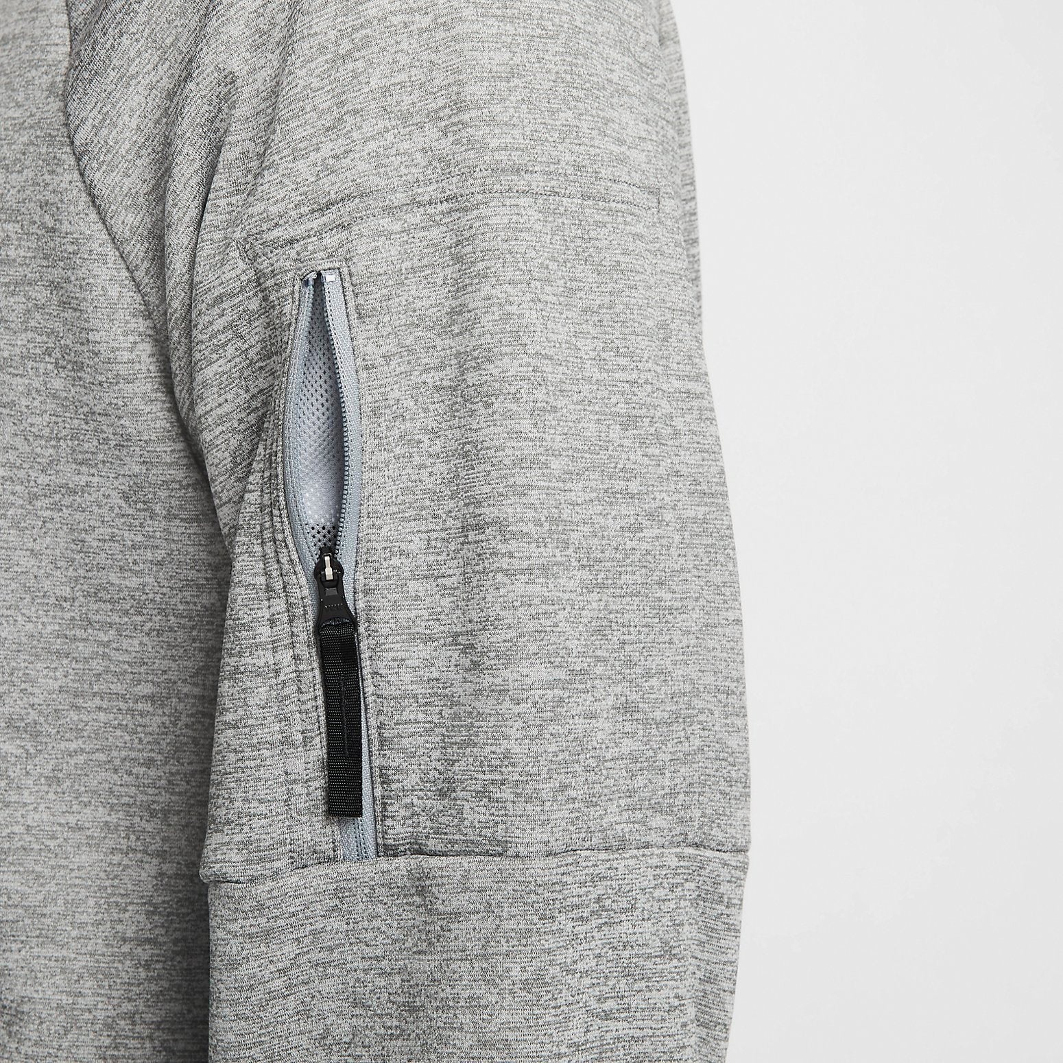Nike Therma-FIT Full-Zip Fitness Hoodie 'Grey' DQ4830-063 - 3