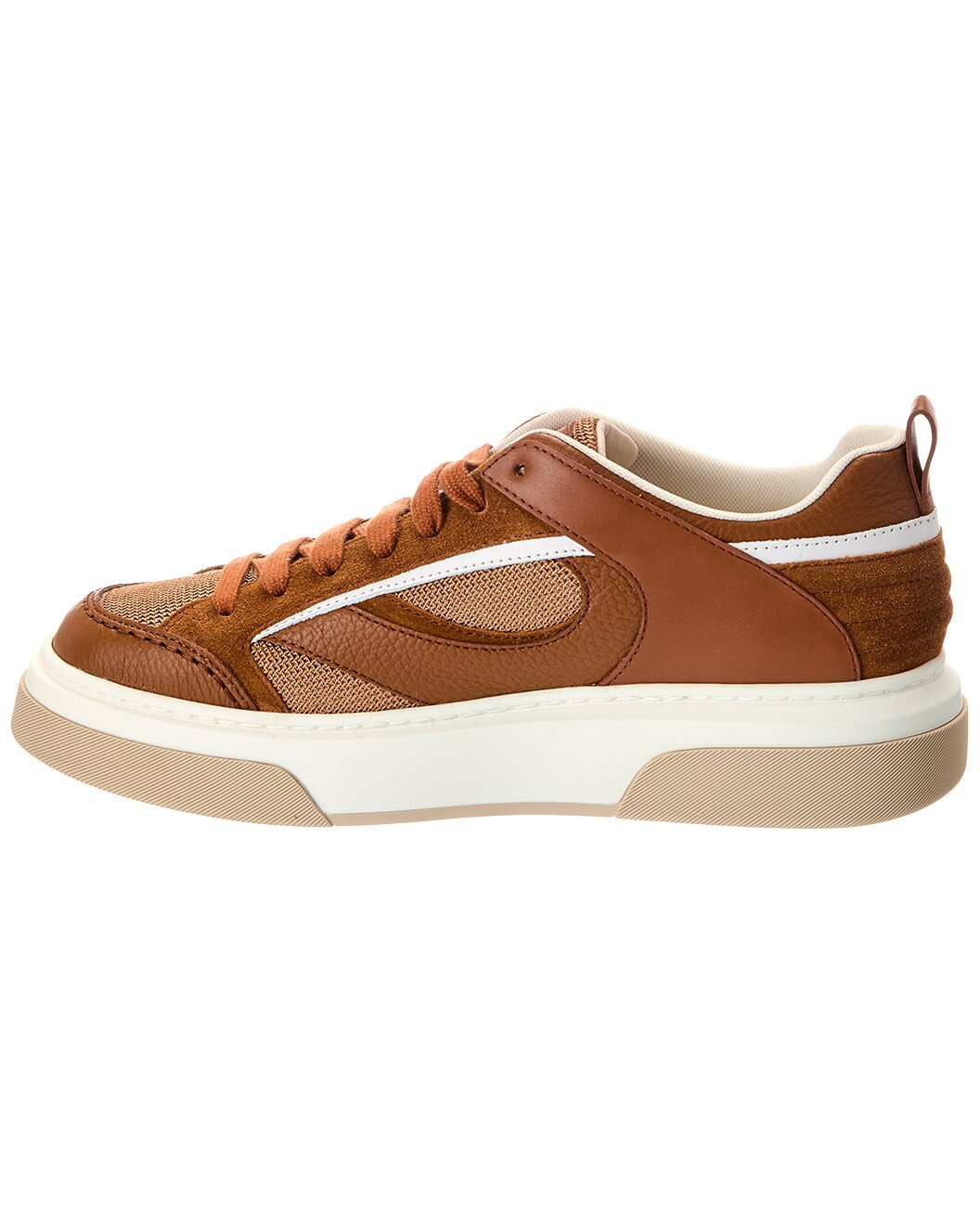 Ferragamo Cassina Leather & Mesh Sneaker - 2