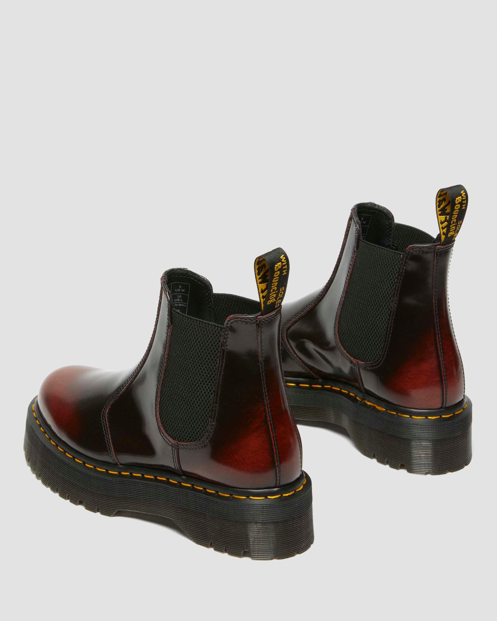 2976 Arcadia Leather Platform Chelsea Boots - 9
