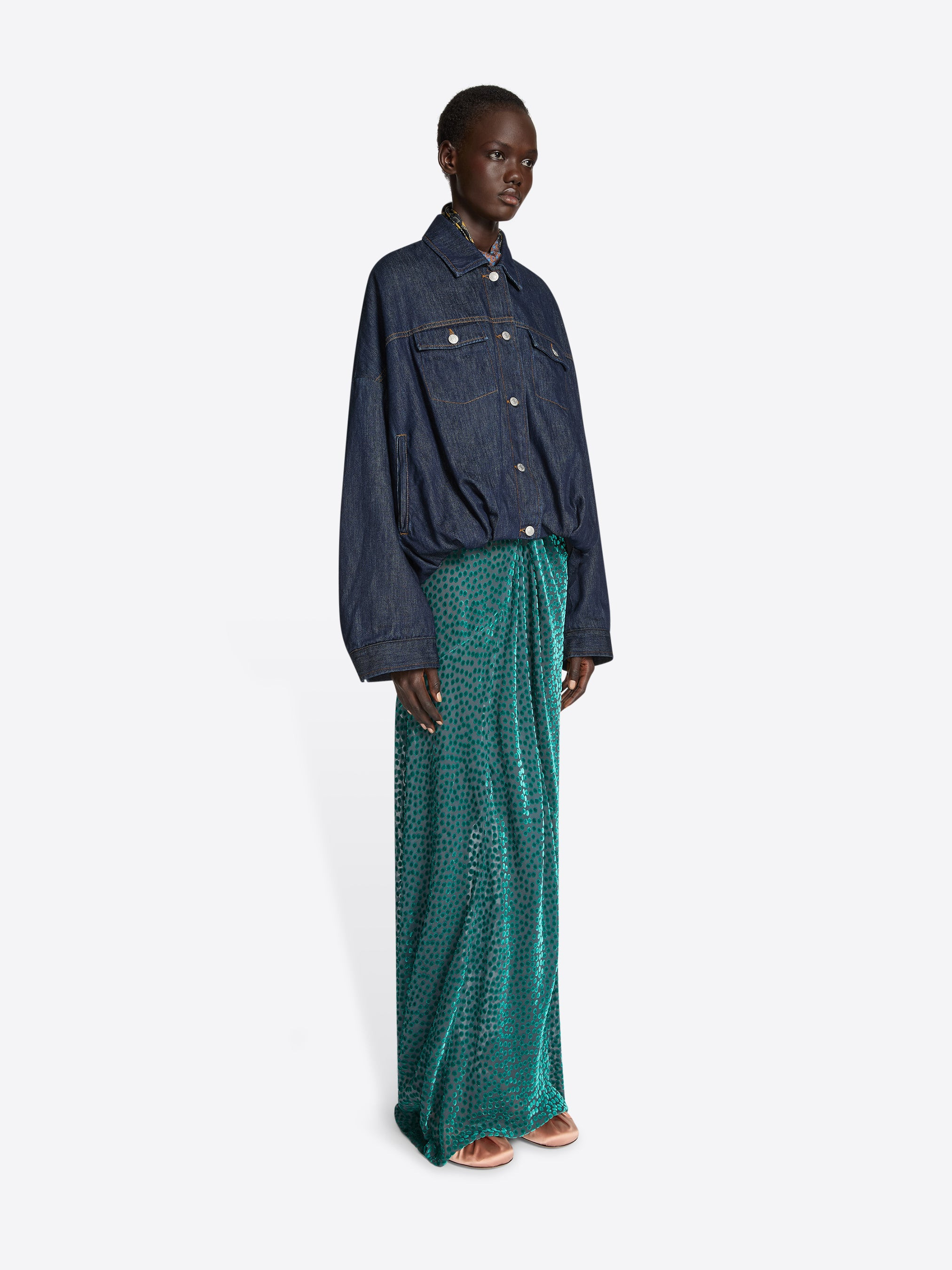 DENIM BLOUSON - 3