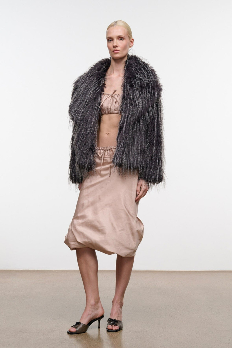 STAUD SOPRANO FUR JACKET PORCUPINE QUILL 4