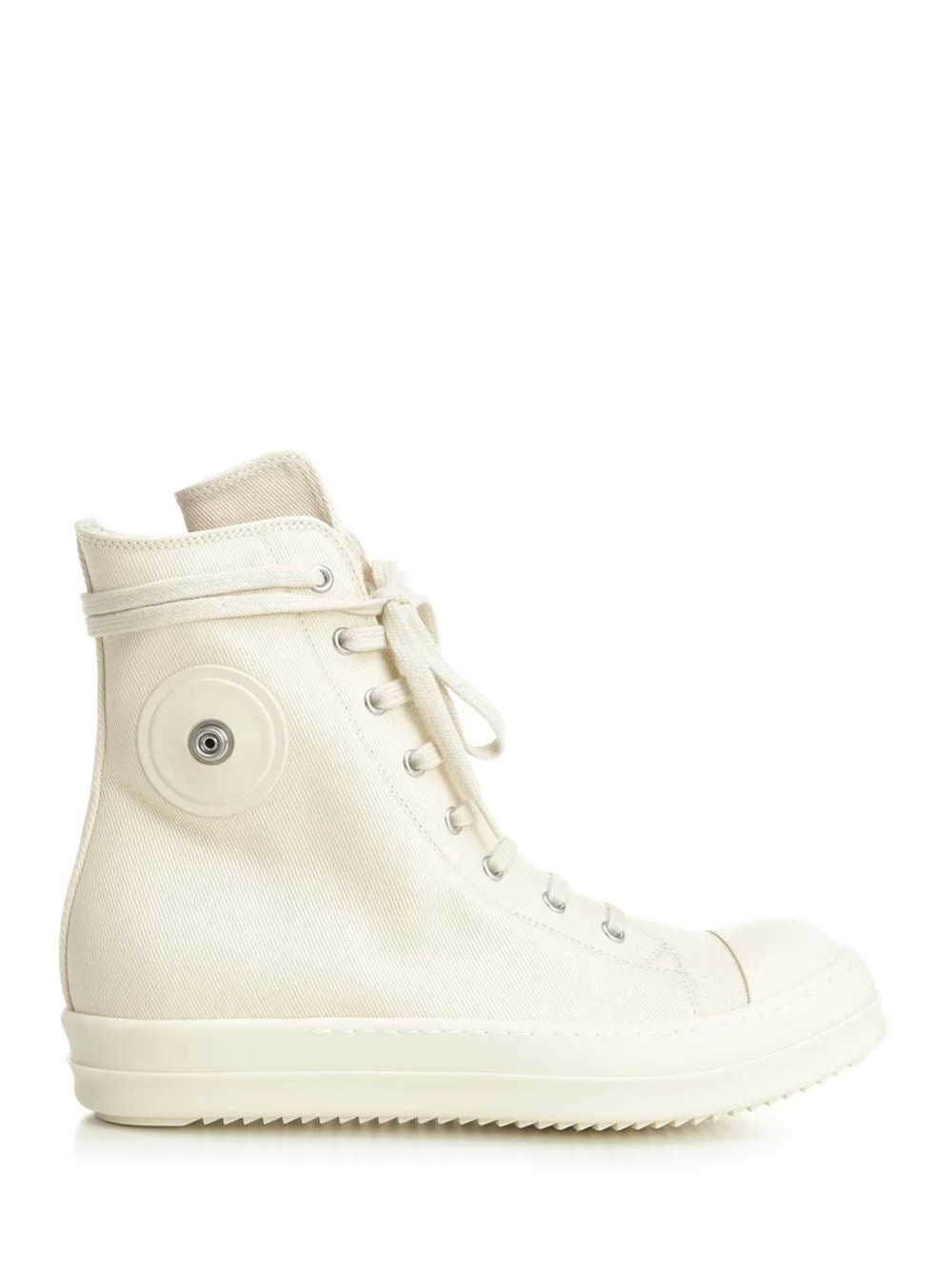 Rick Owens Drkshdw Men High-Top Cotton Sneakers - 1