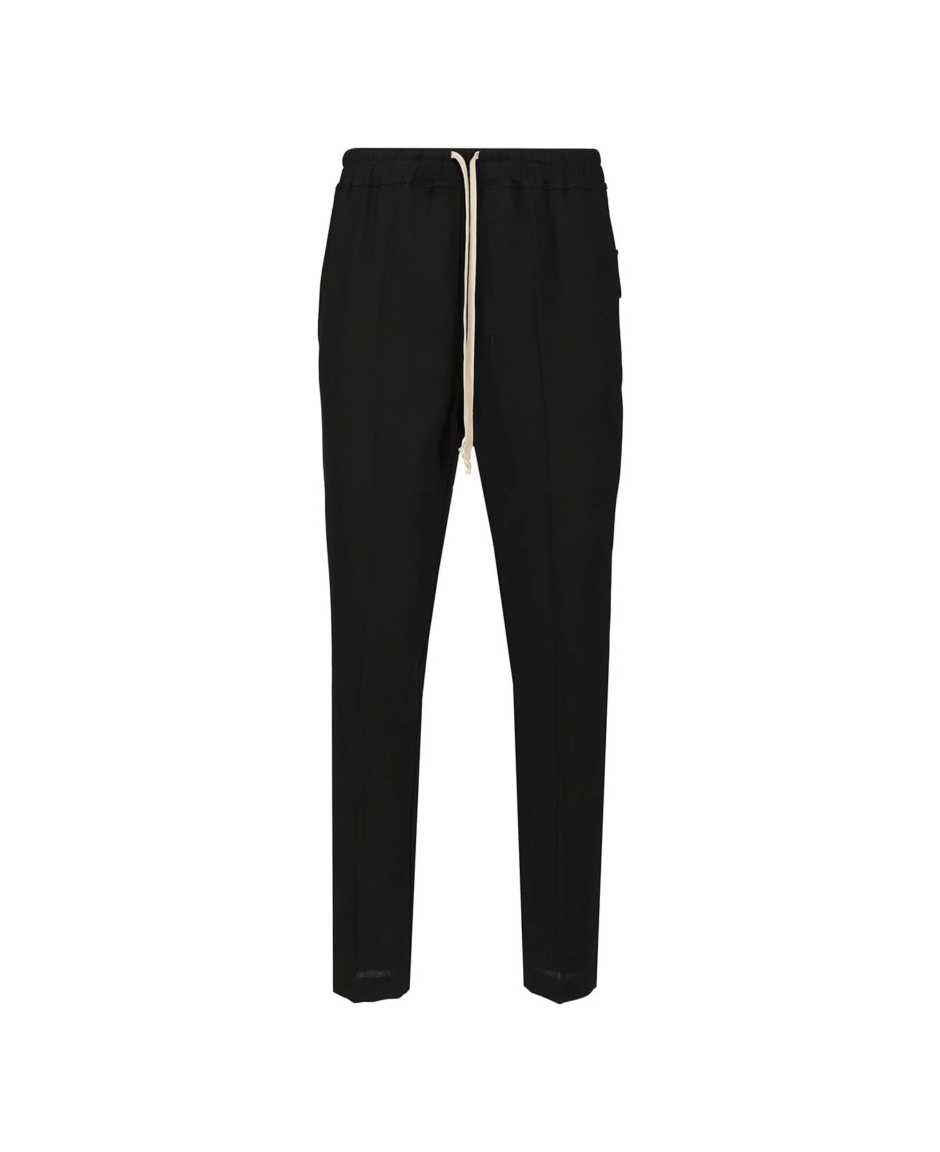 Wool Trousers With Drawstring - 1