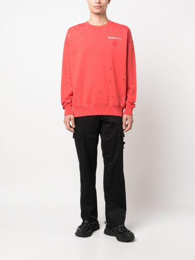 A-COLD-WALL* x Timberland crew-neck sweatshirt outlook