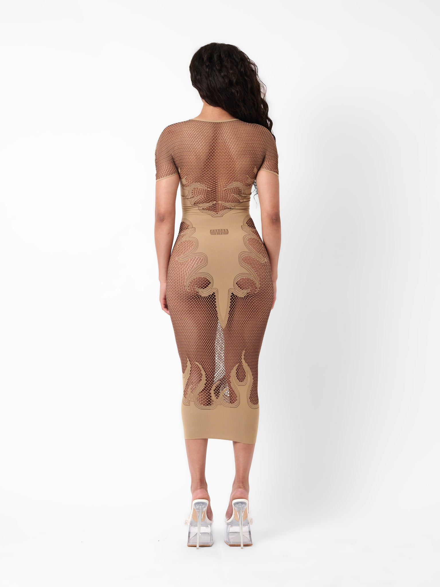 PEACHY DRESS BEIGE - 4