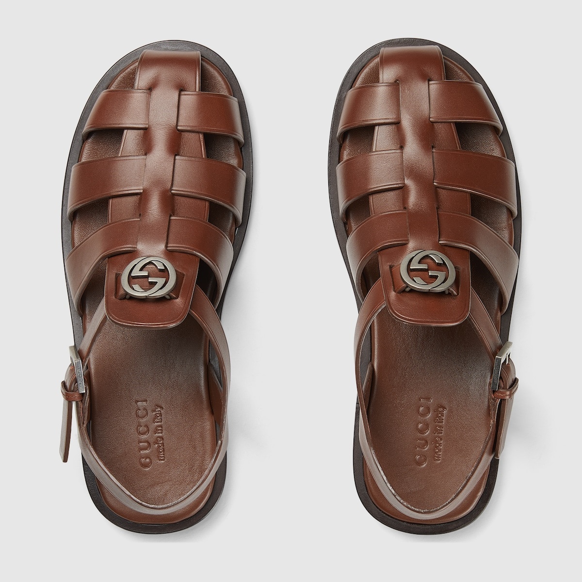 Men's sandal with buckle - 5