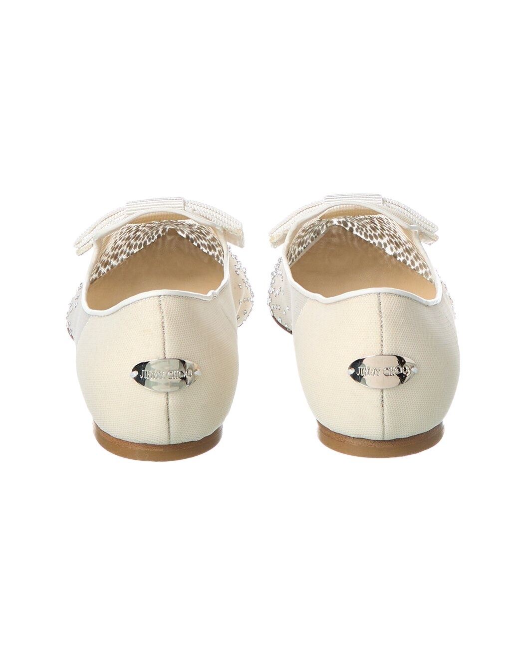 Jimmy Choo Gala Mesh Flat (Authentic Pre-Owned) - 3