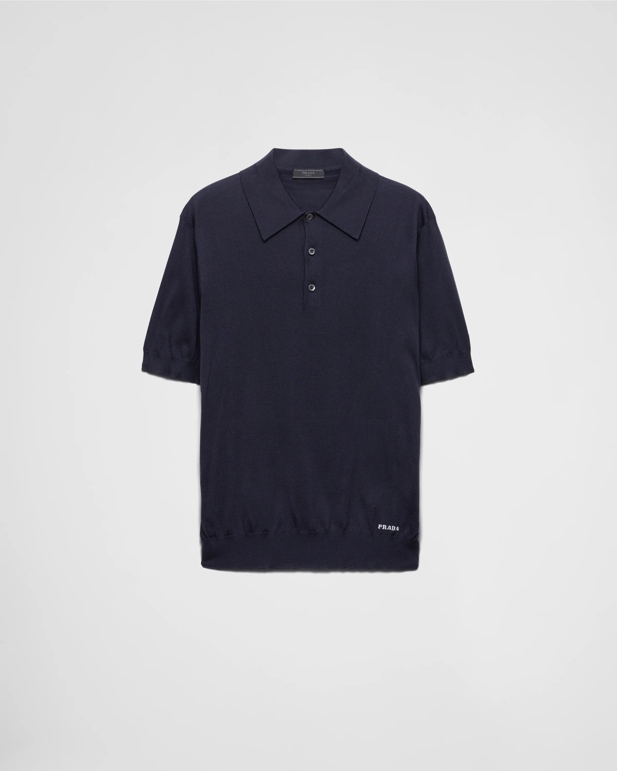 Silk polo shirt - 1