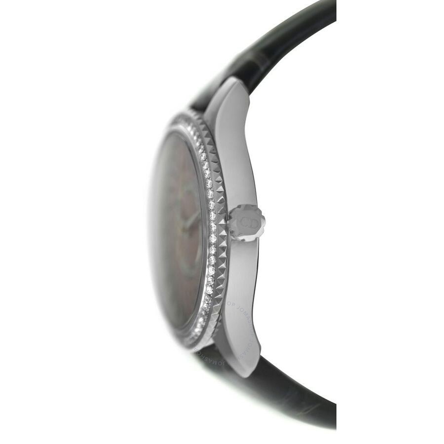 Dior VIII Montaigne Quartz Diamond Pink Dial Ladies Watch CD152113A001 - 2