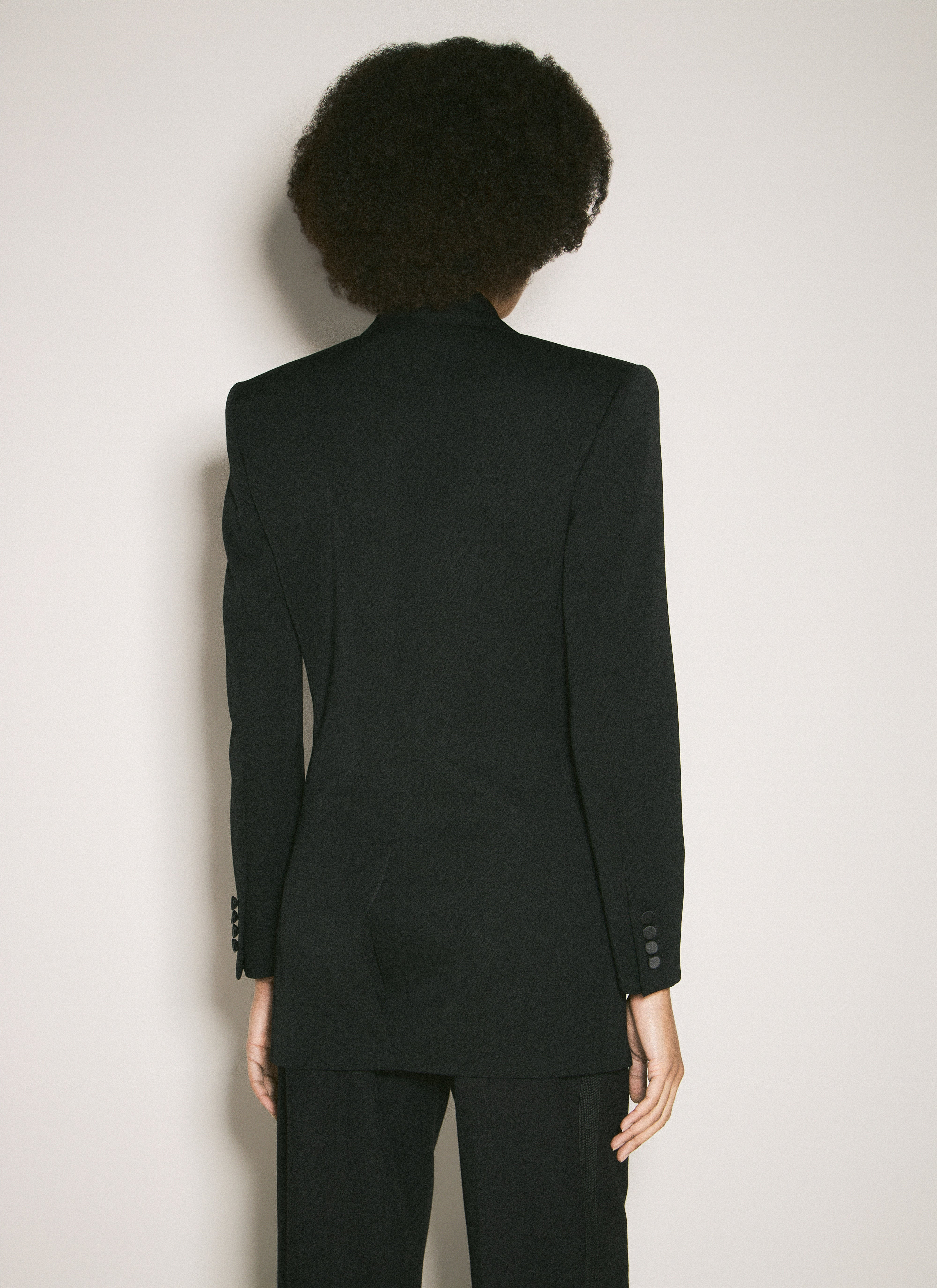Saint Laurent Women Tuxedo Blazer - 5
