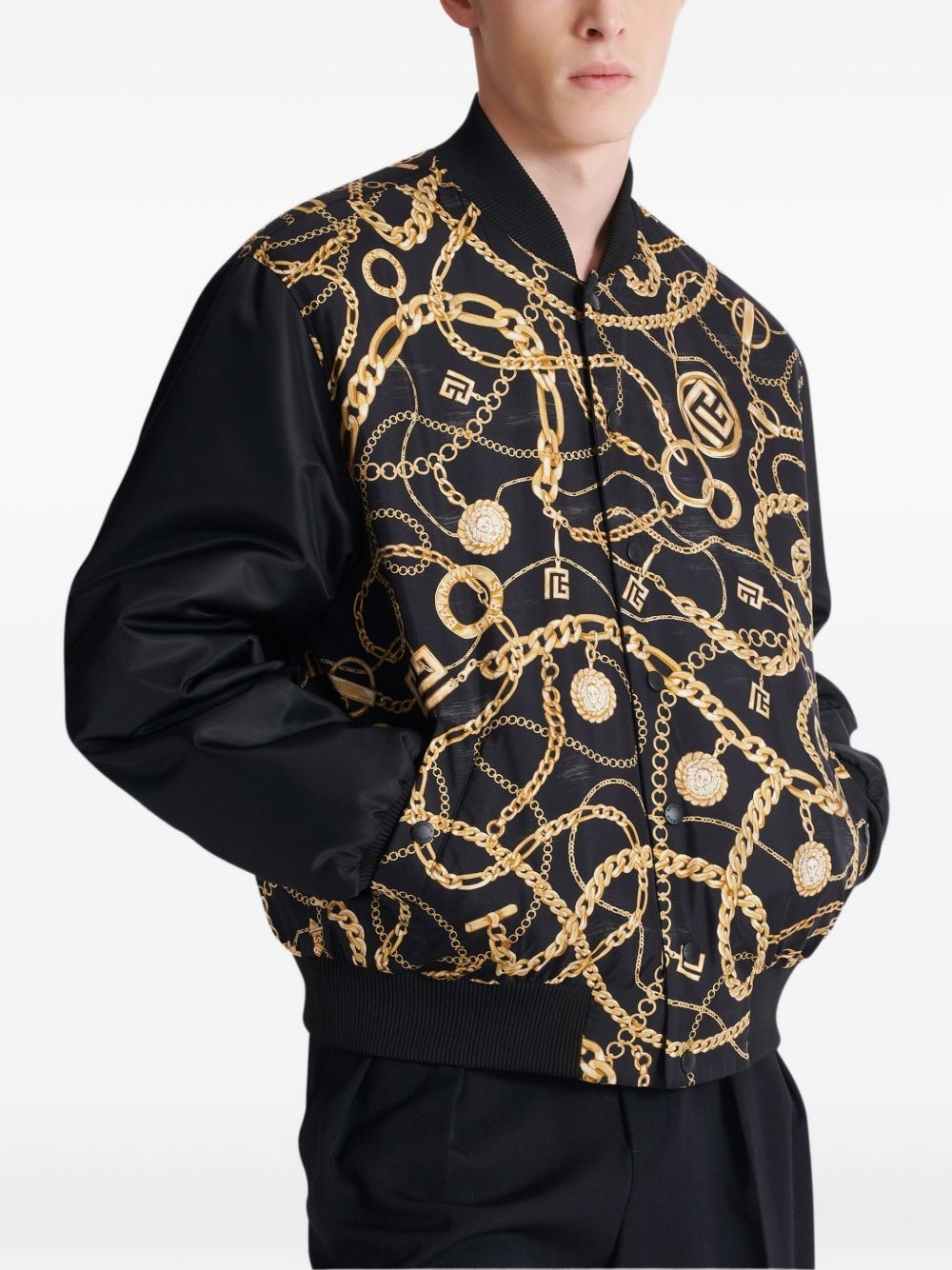 reversible bomber jacket - 5