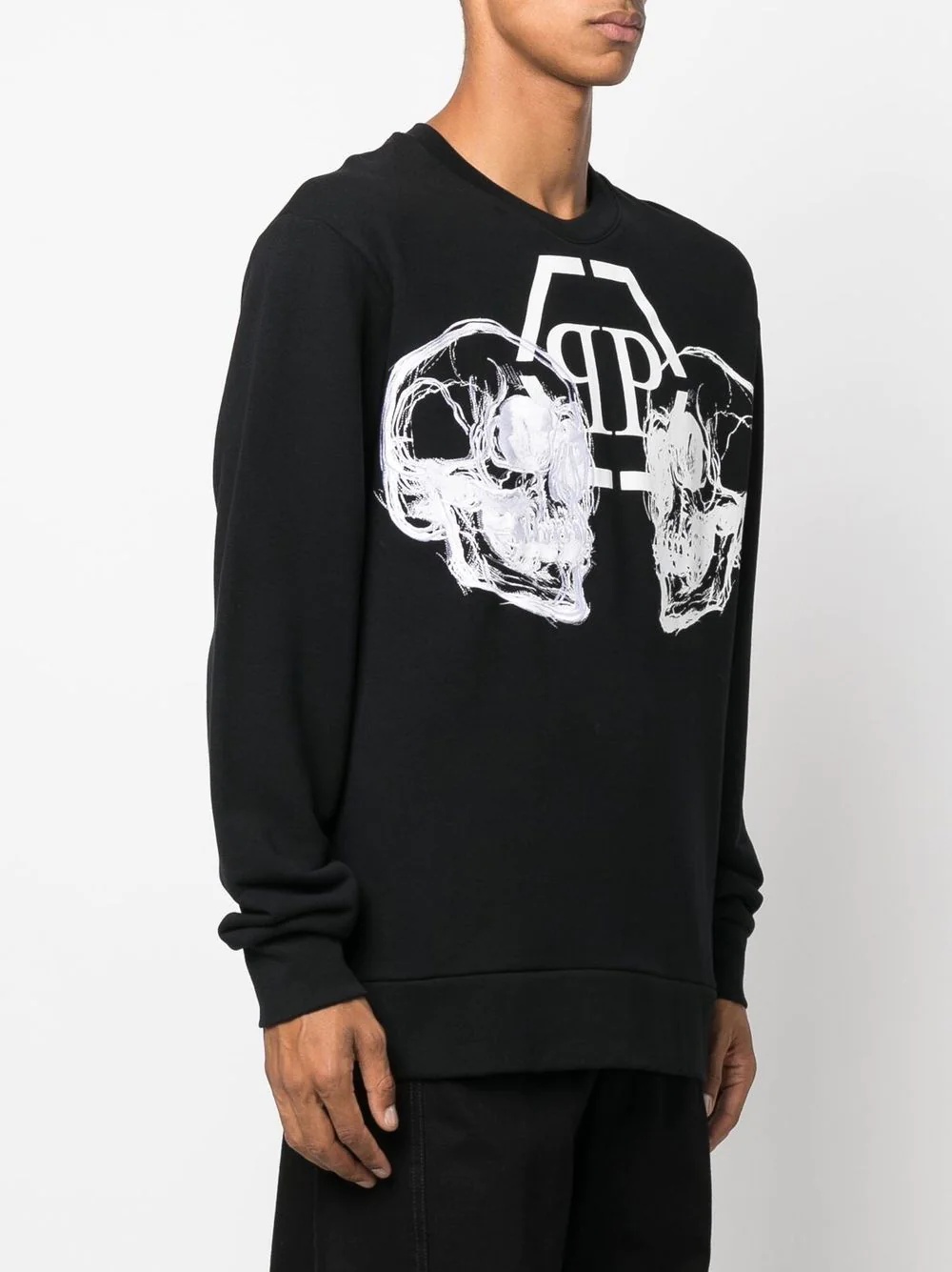 Skull-print sweatshirt - 3