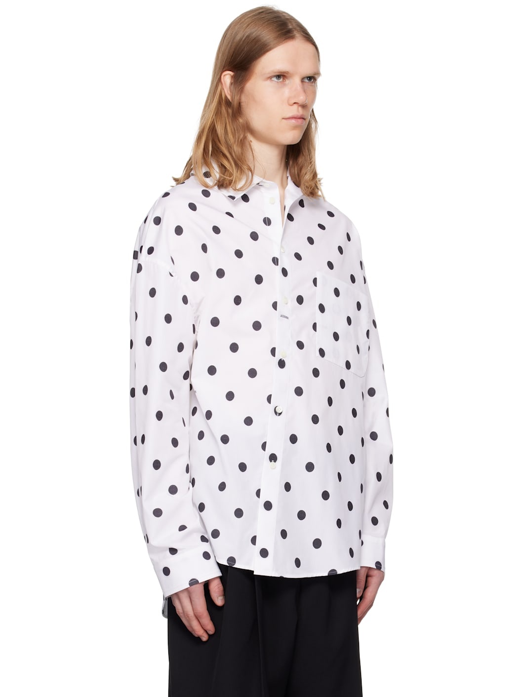 White & Black La Croisière 'The Cuadro' Shirt - 2