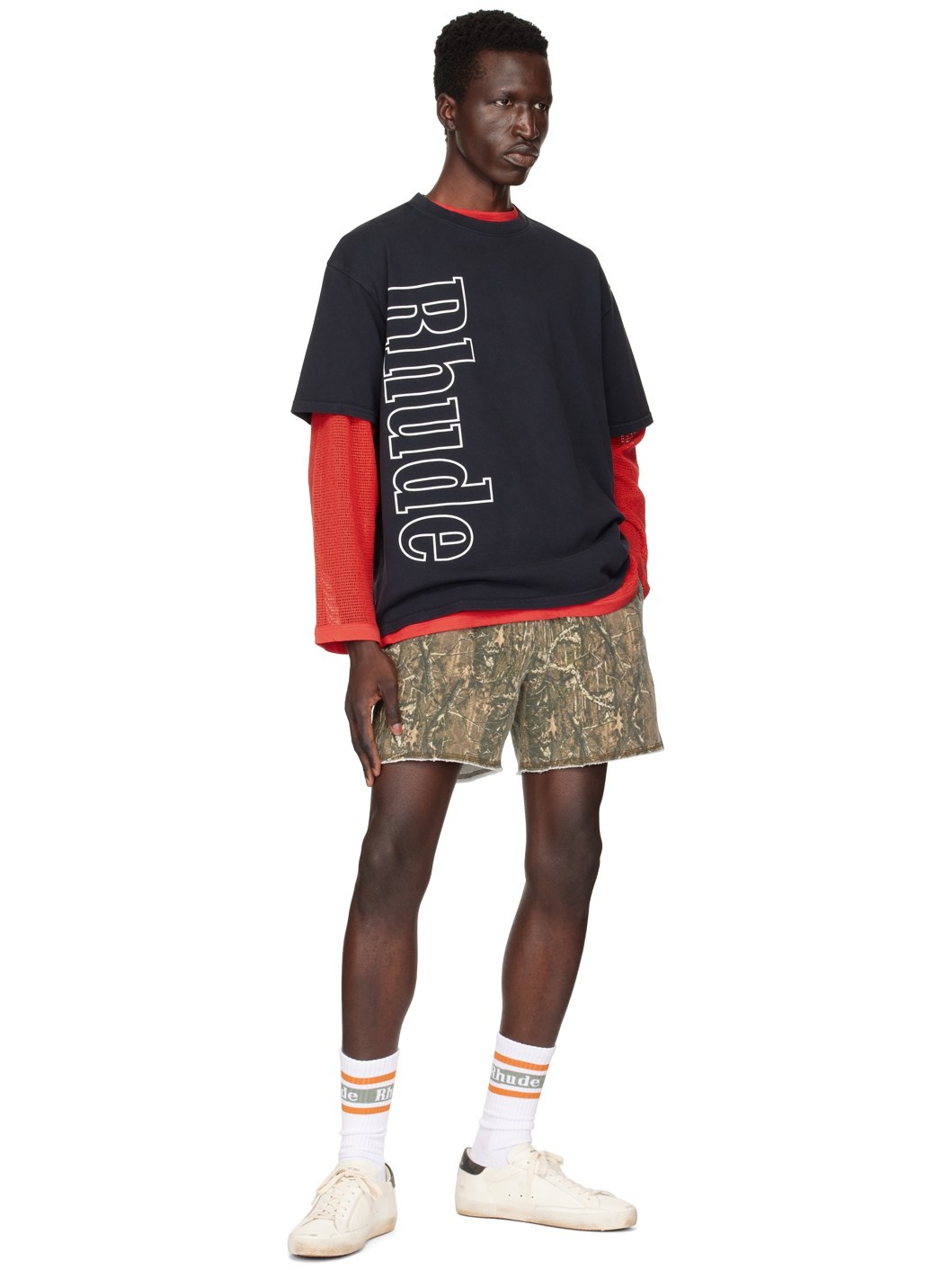 SSENSE Exclusive Black Side Logo T-Shirt - 5