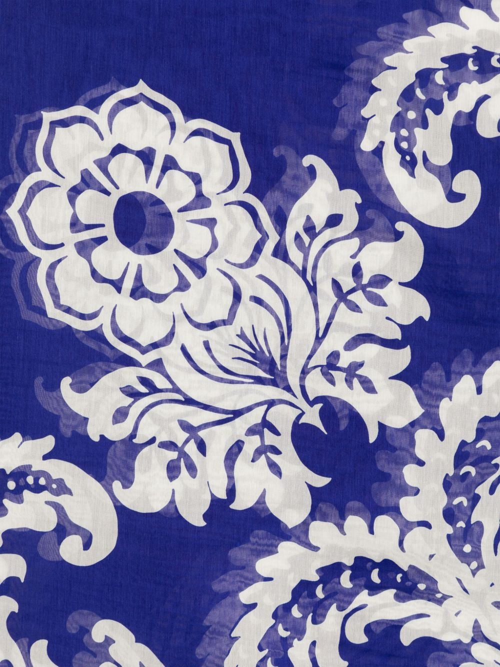 floral-print scarf - 2