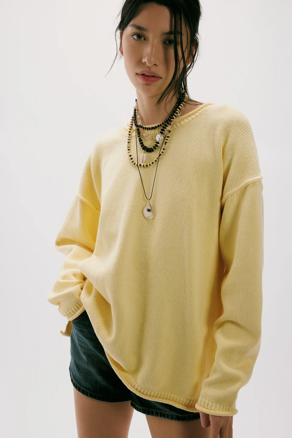 We The Free Ella Roll-Neck Cotton Knit Sweater - 1