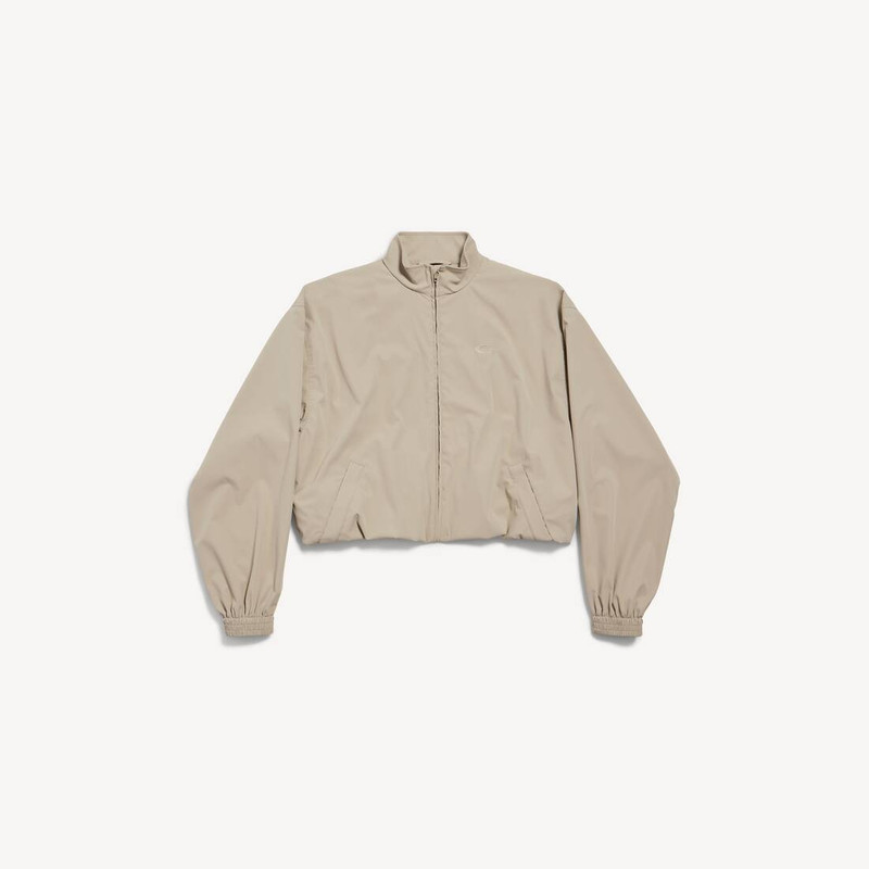 Women's Folded Tracksuit Jacket in Dune 1