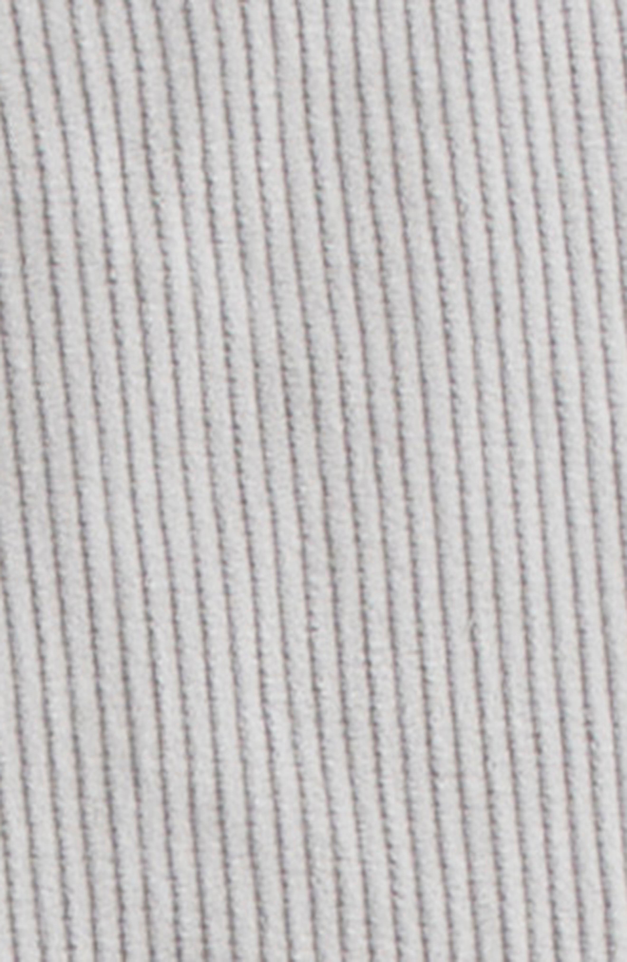 Thom Browne Unconstructed Straight Leg Cotton Corduroy Pants in Light Grey at Nordstrom - 7