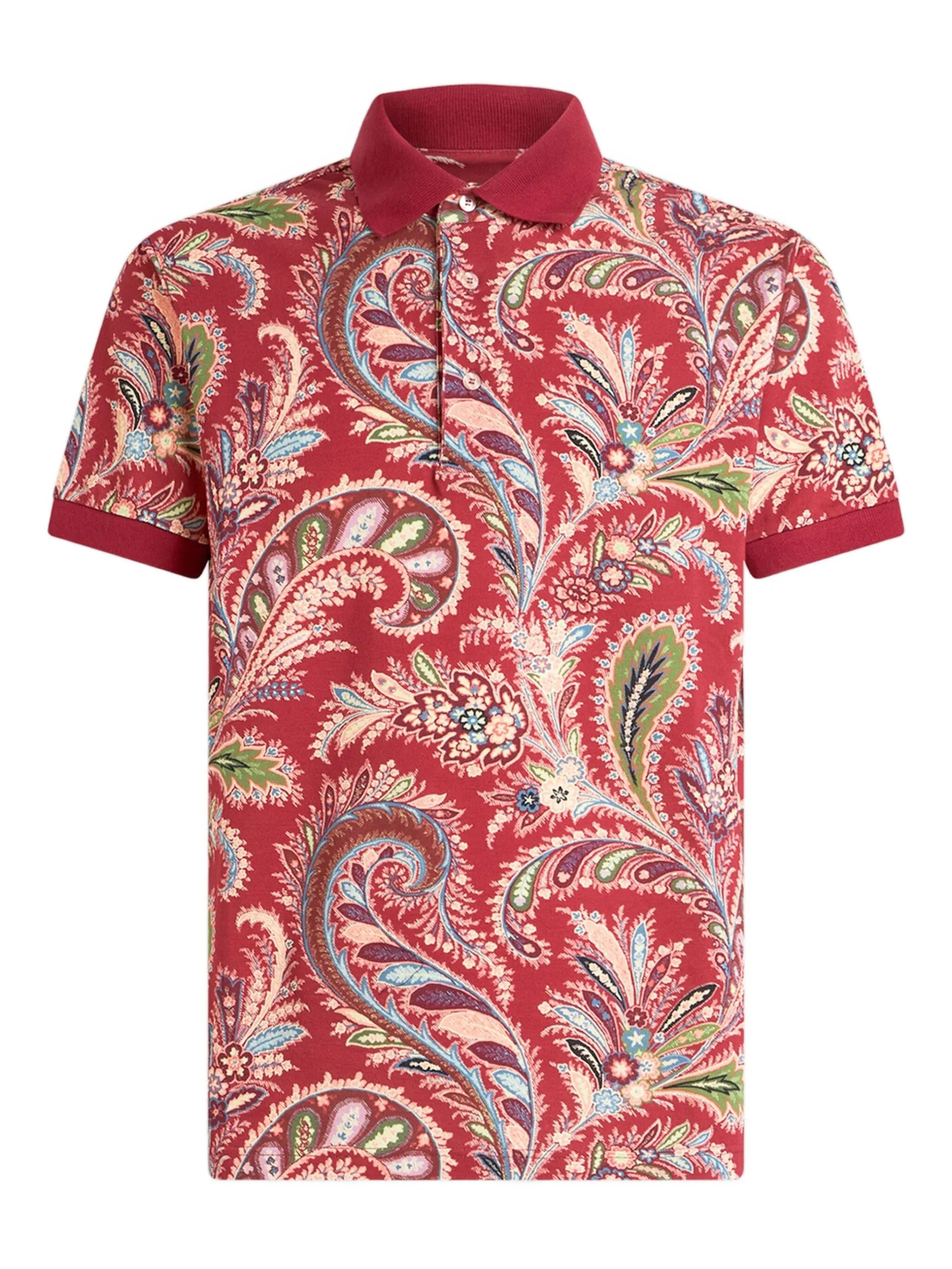 Etro Paisley-print Polo Shirt - 1
