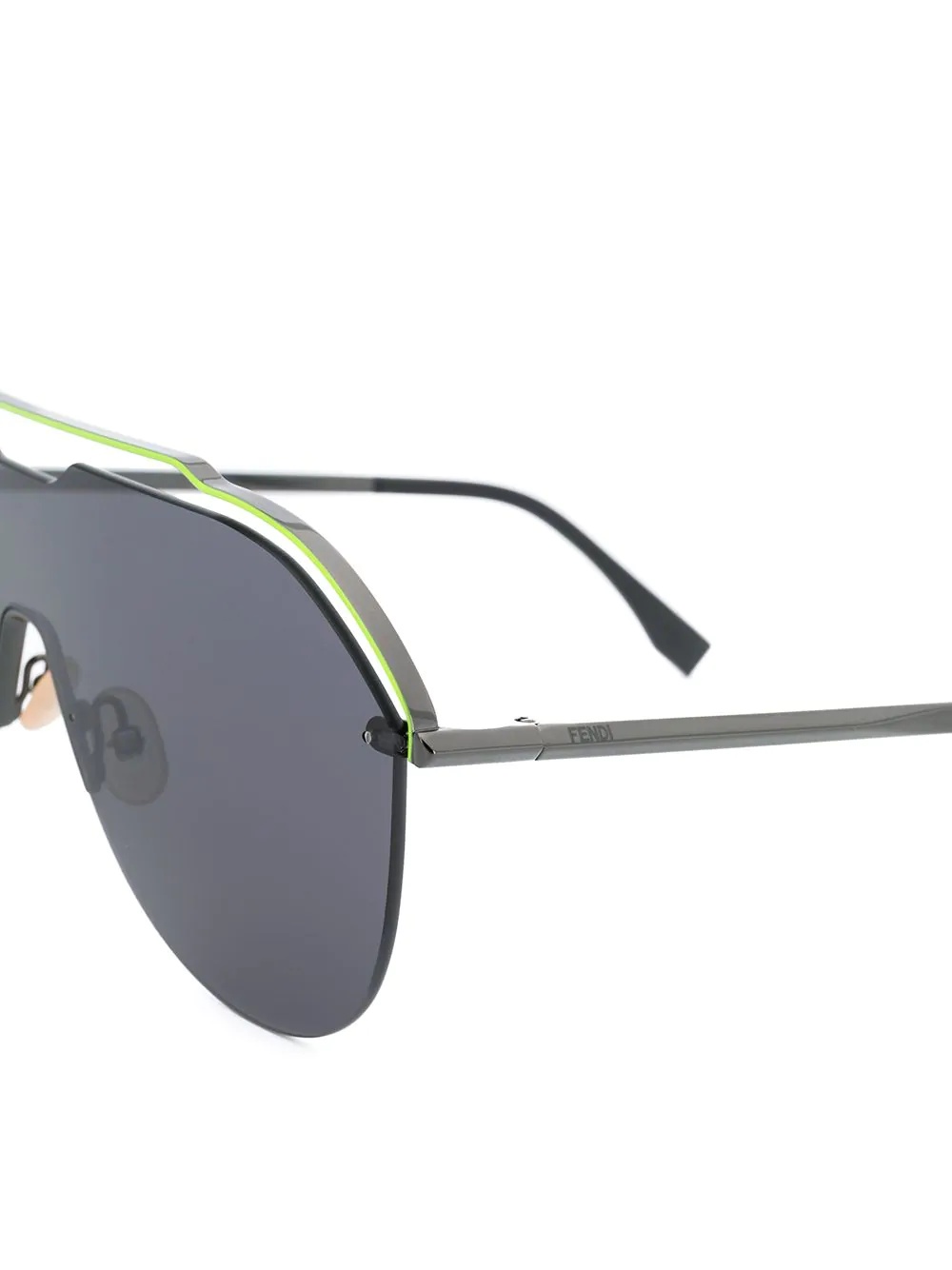 aviator frame sunglasses - 3