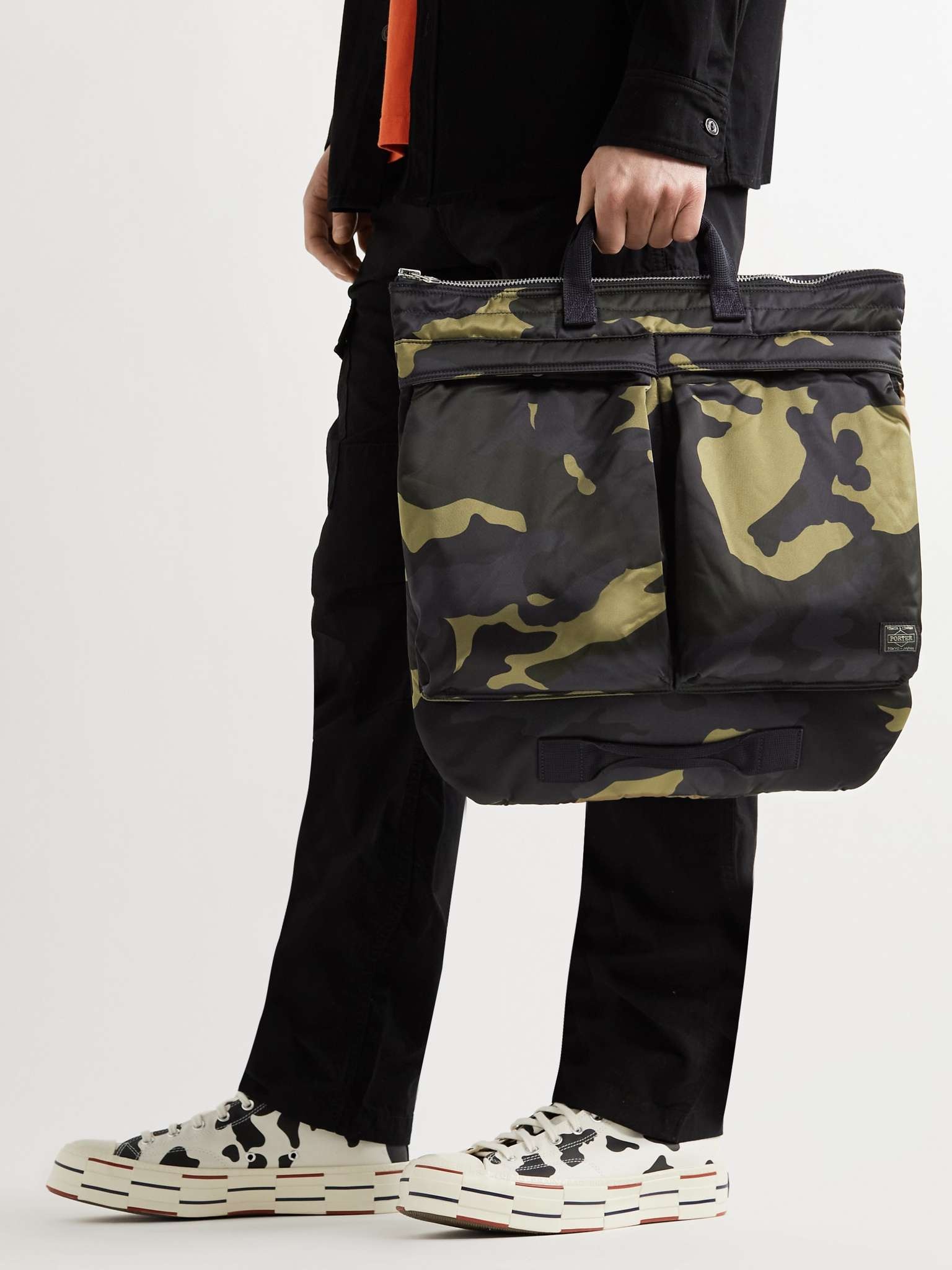Counter Shade Camouflage-Print Nylon Tote Bag - 3