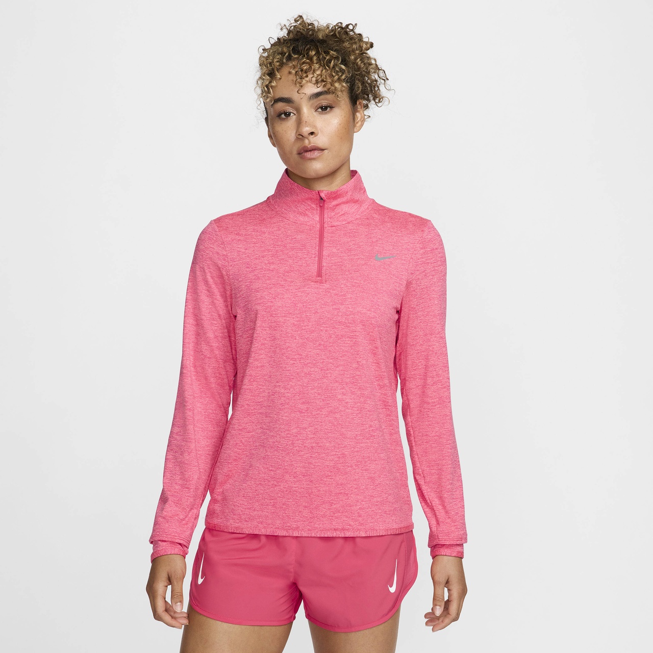 Nike Womens Nike Swift Element Dri-FIT UV Half-Zip - 1