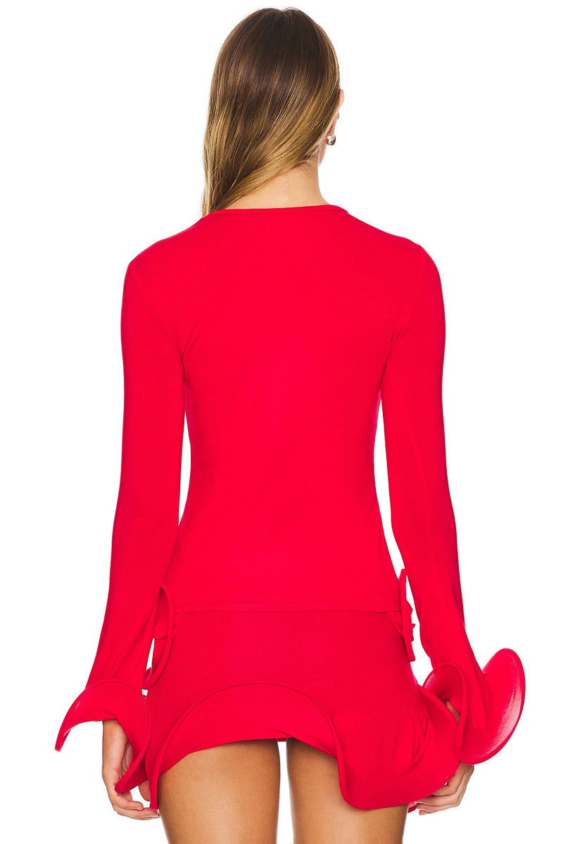 SID NEIGUM Wave Sleeve Top outlook