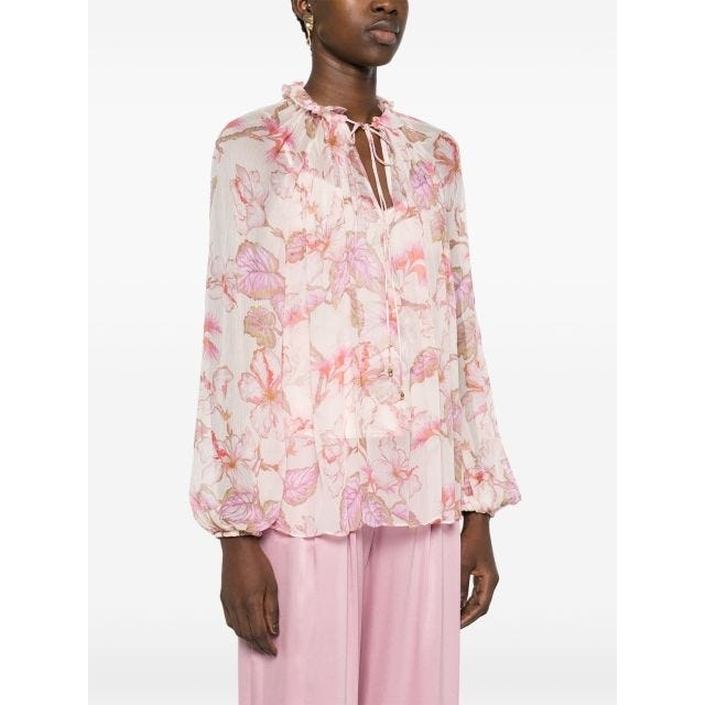 Matchmaker Billow floral-print blouse - 3