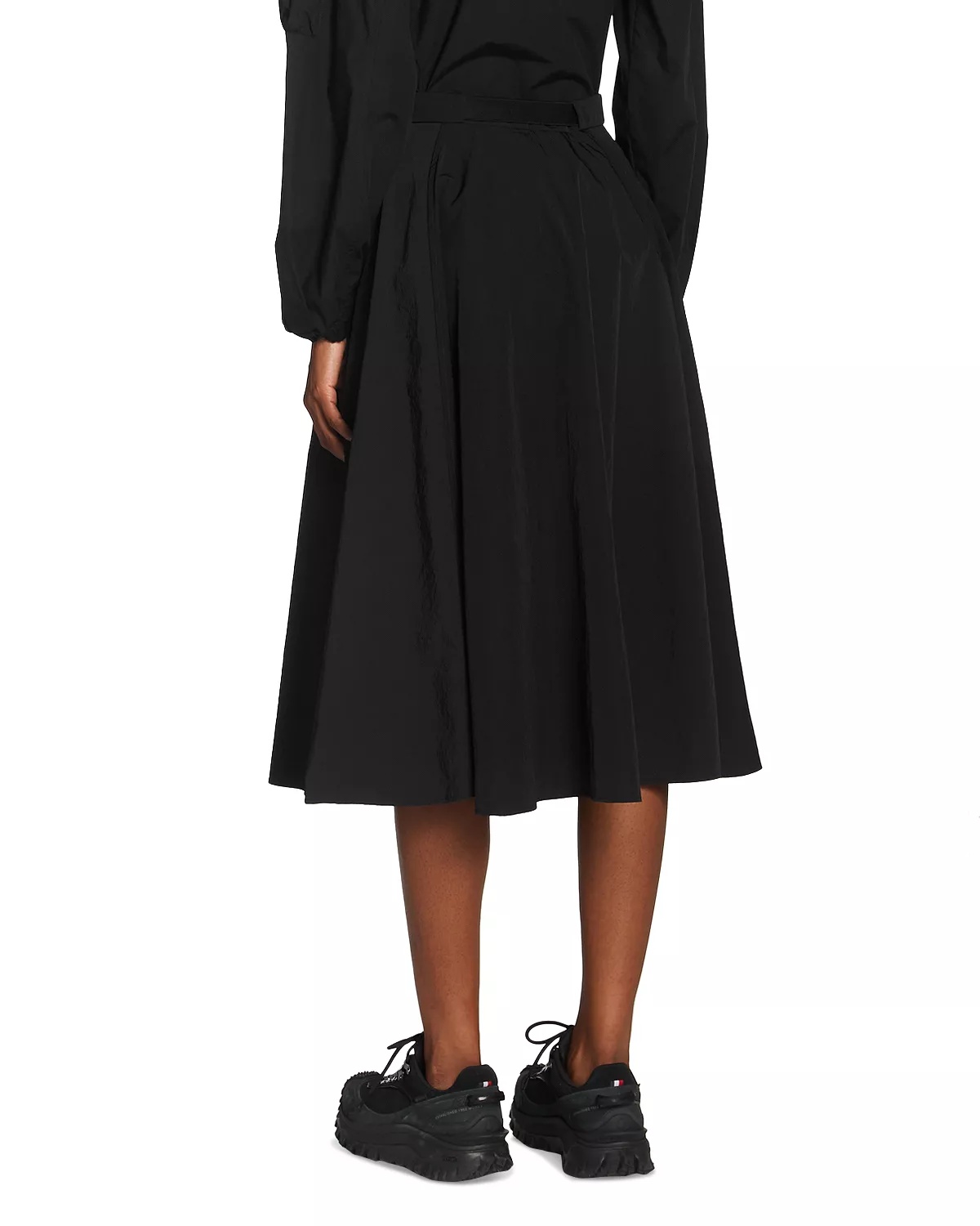Belted A Line Skirt - 3
