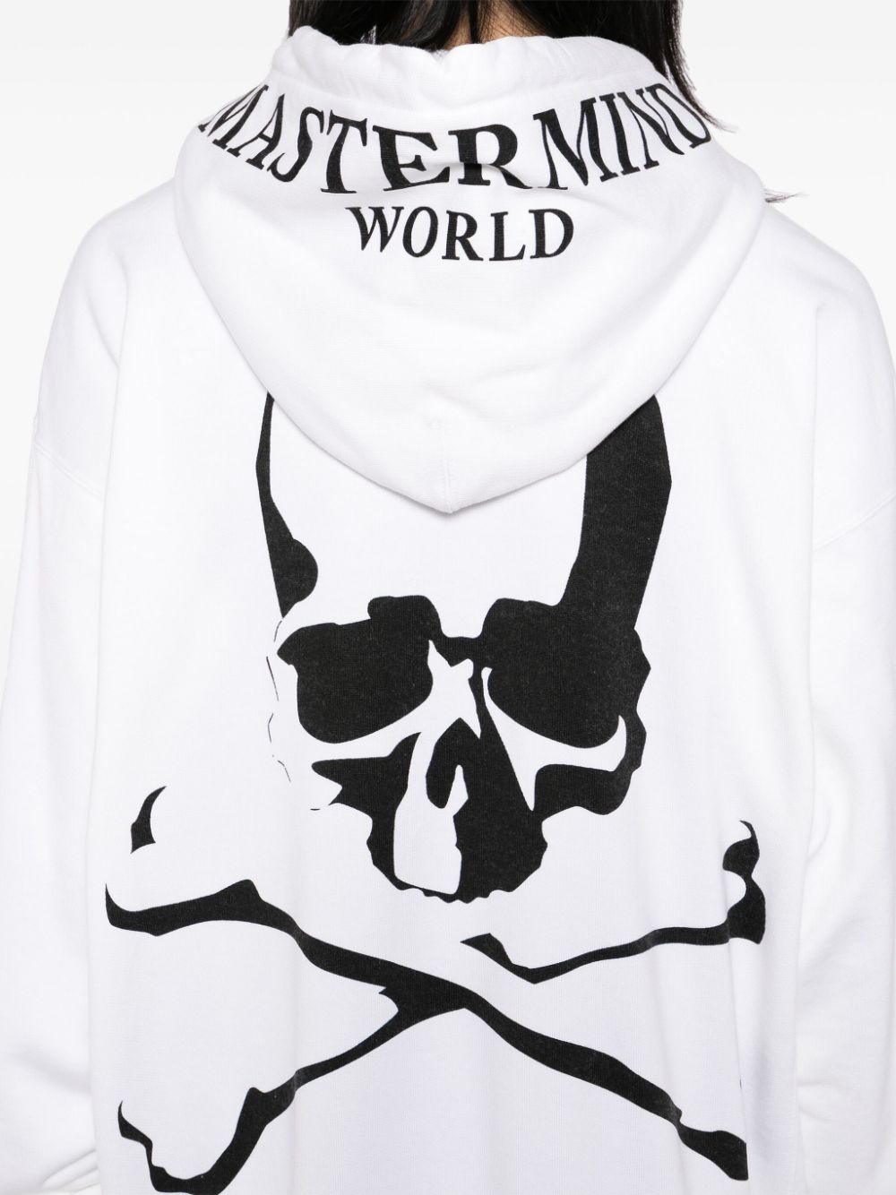 slogan print hoodie - 5