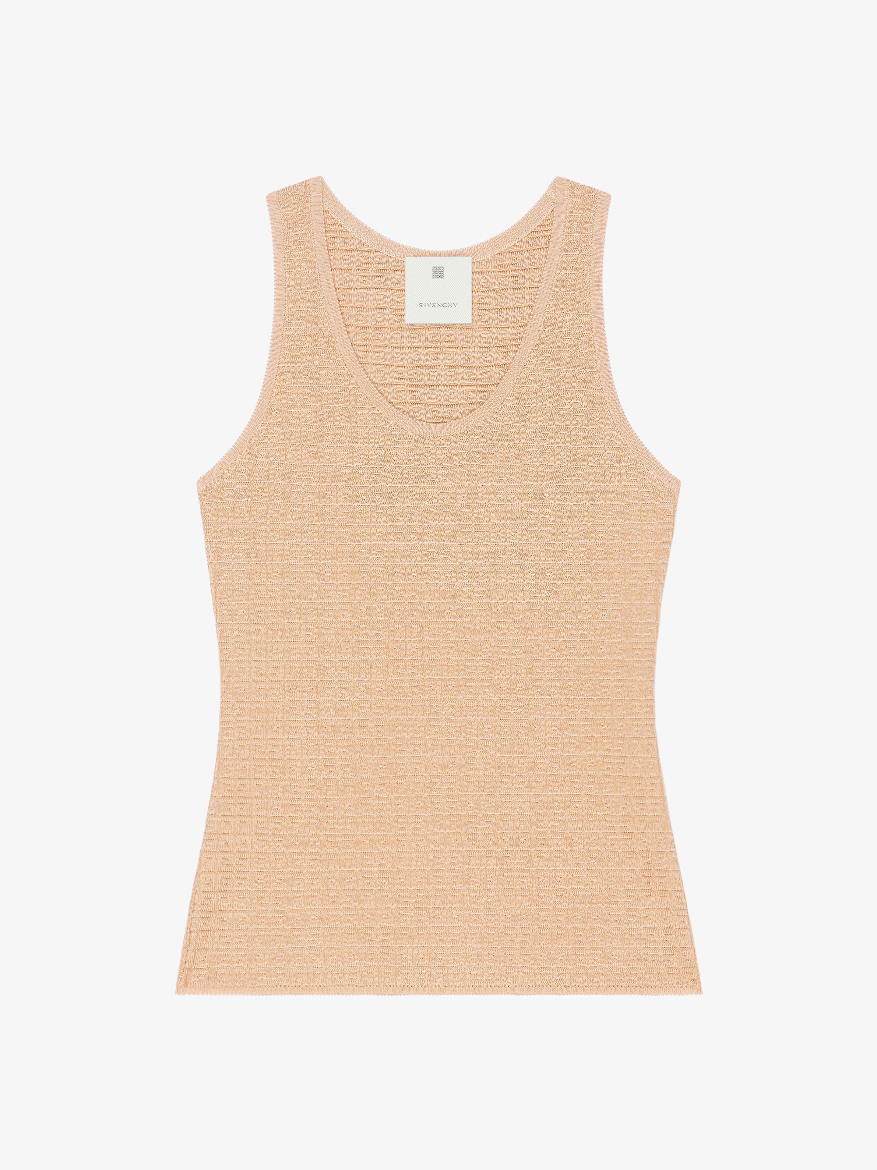 TANK TOP IN 4G MINI JACQUARD - 1